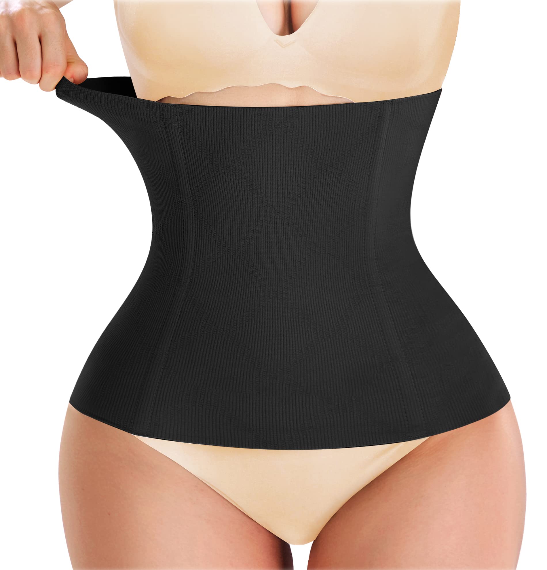 Nebility Women Waist Trainer Shapewear Tummy Control Waist Cincher Slim Body Shaper Workout Girdle Underbust Corset