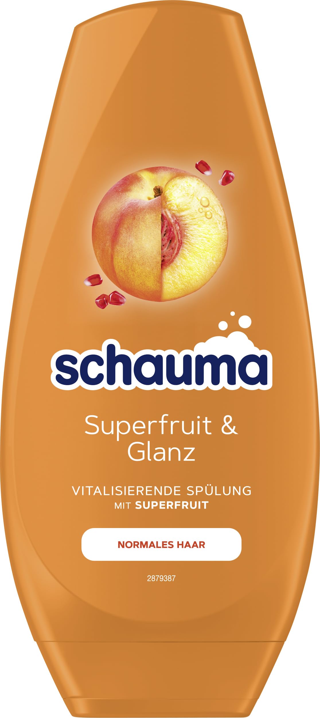 SchaumaSchwarzkopf Superfruit & Shine Conditioner (1 x 250 ml), Revitalising Hair Conditioner with Nourishing Formula Strengthens Hair and Gives a Natural Shine