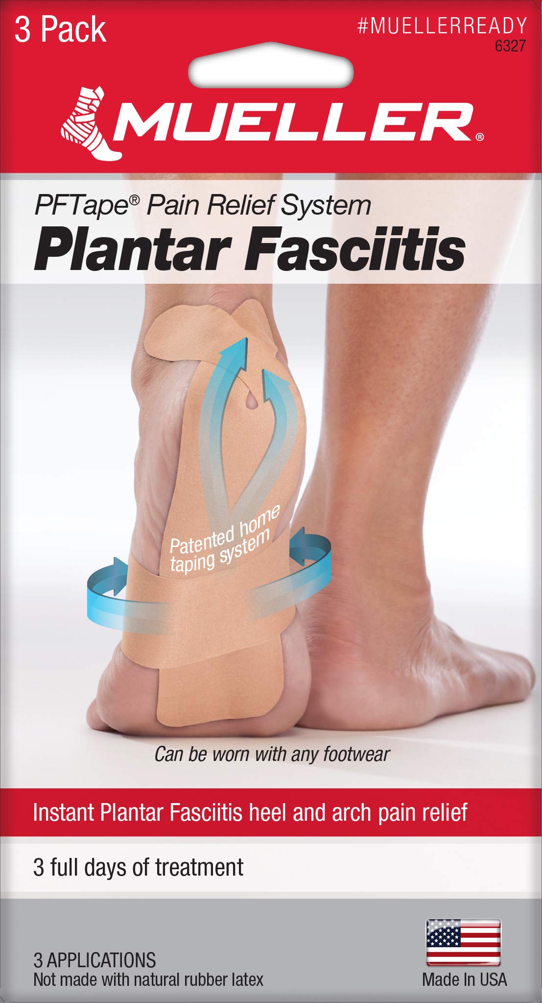 MuellerPF TAPE SYSTEM FOR PLANTAR FASCITIS:26337