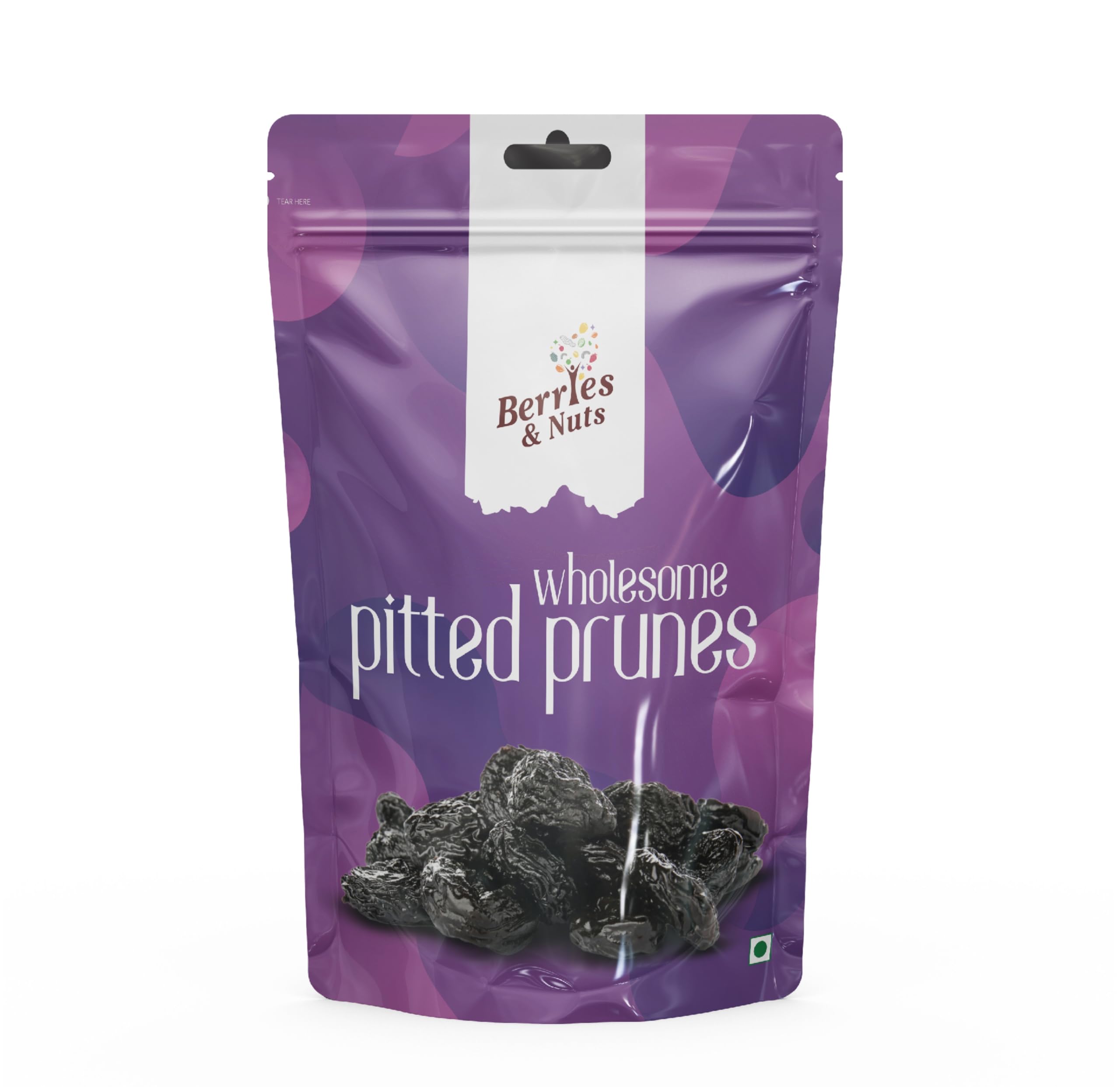 Berries And Nuts California Pitted Prunes 1kg | Antioxidant Rich Pitted Prune, Dried Plums