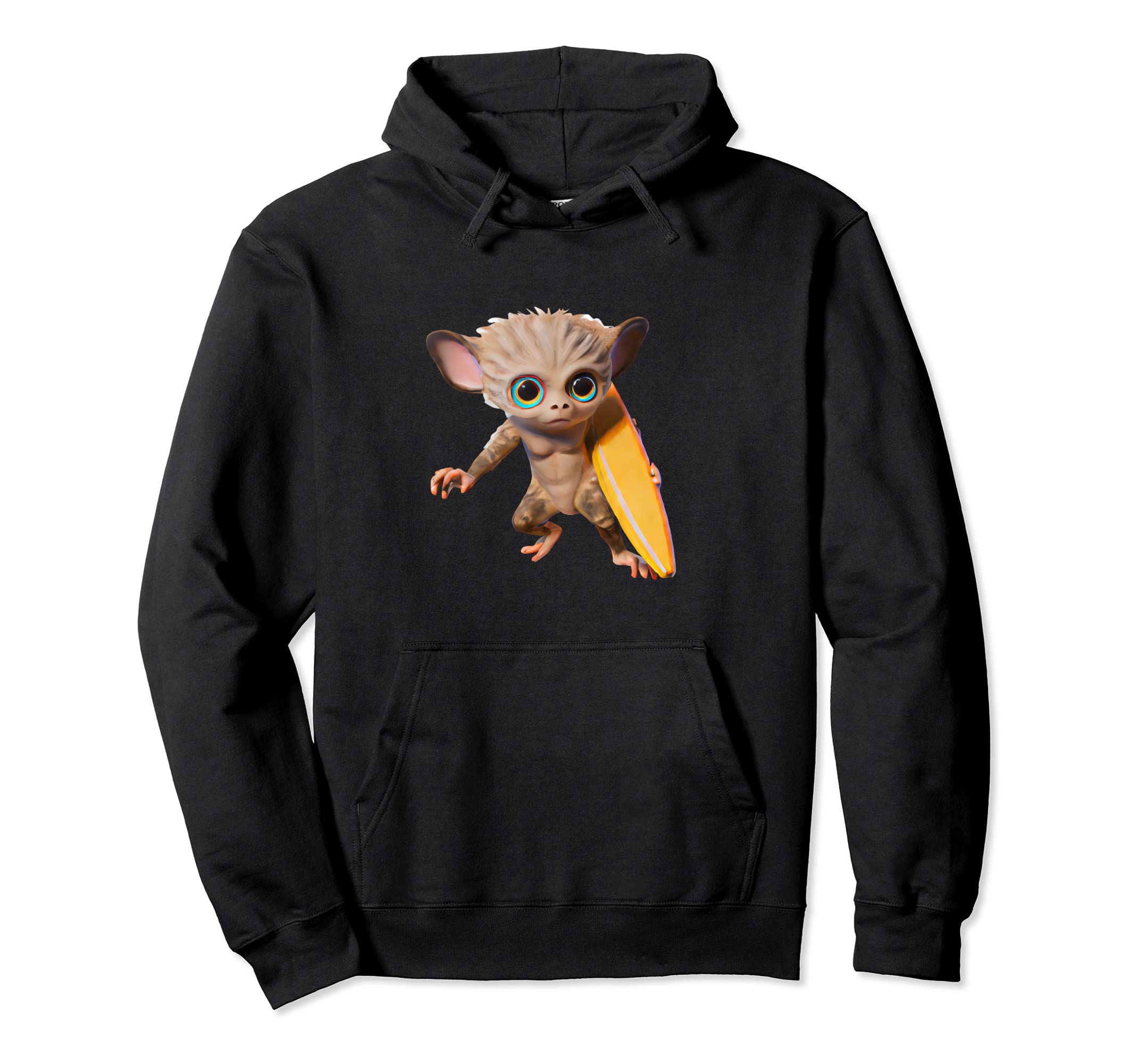 Tarsier Surfing Pullover Hoodie