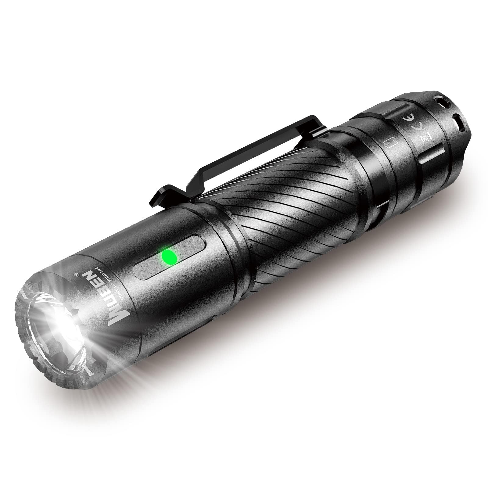 WUBEN C3 Flashlights 1200 Lumen led Rechargeable Torch Light 6 Modes, Water Resistant, Best Camping, Outdoor, Emergency, Everyday Carry