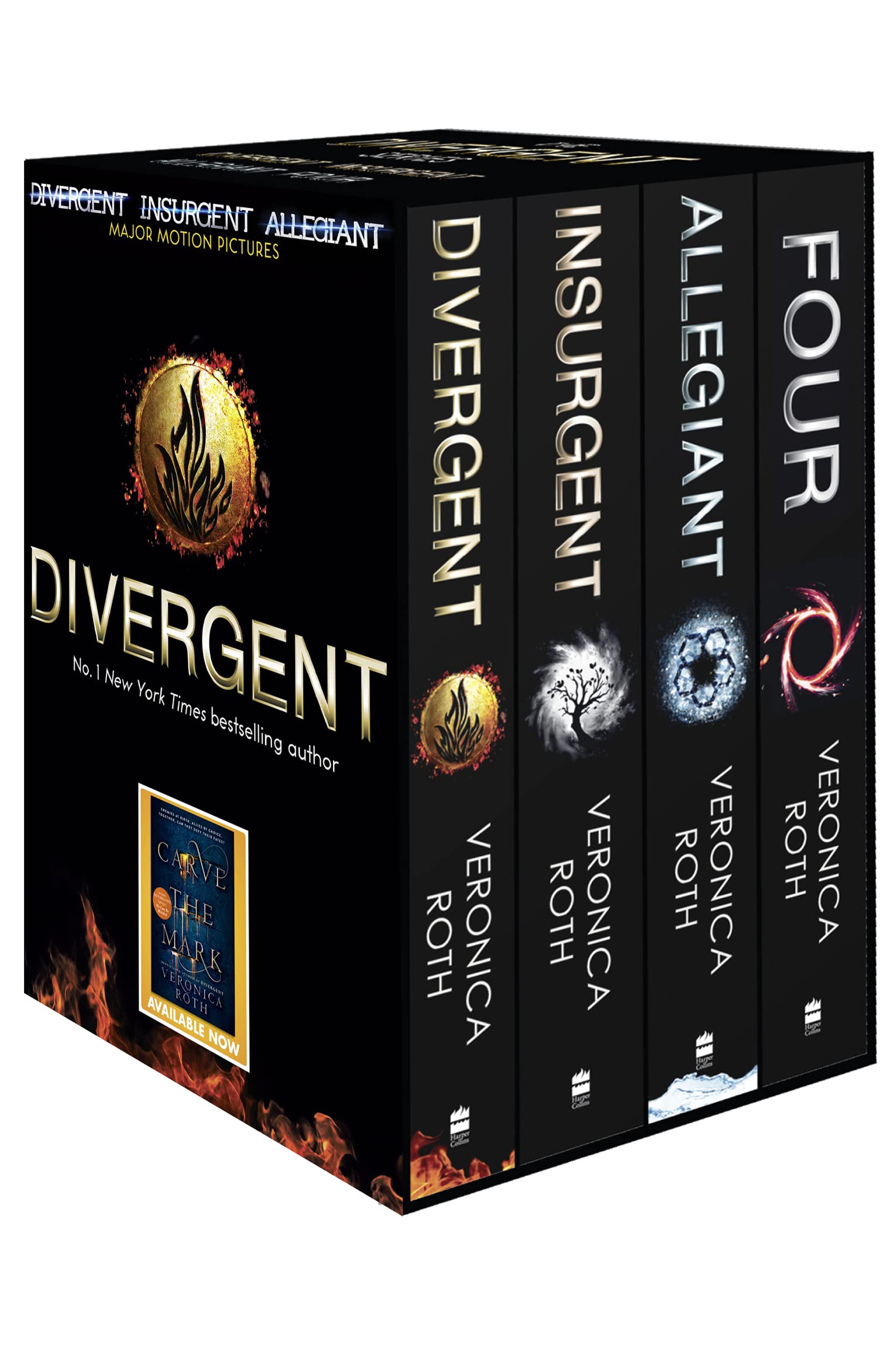 Divergent Series Box Set (books 1-4 plus World of Divergent) Paperback – 2 July 2015