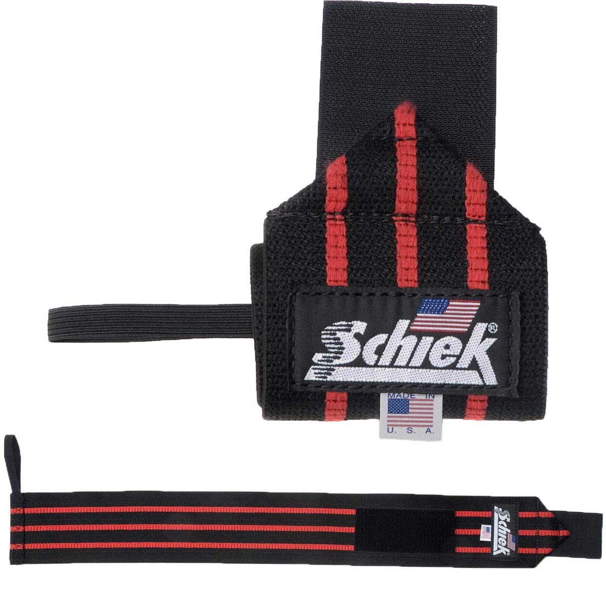 Schiek Sports Heavy Duty Model Wrist Wraps - Gym Workouts Wrist Support - Weight Lifting