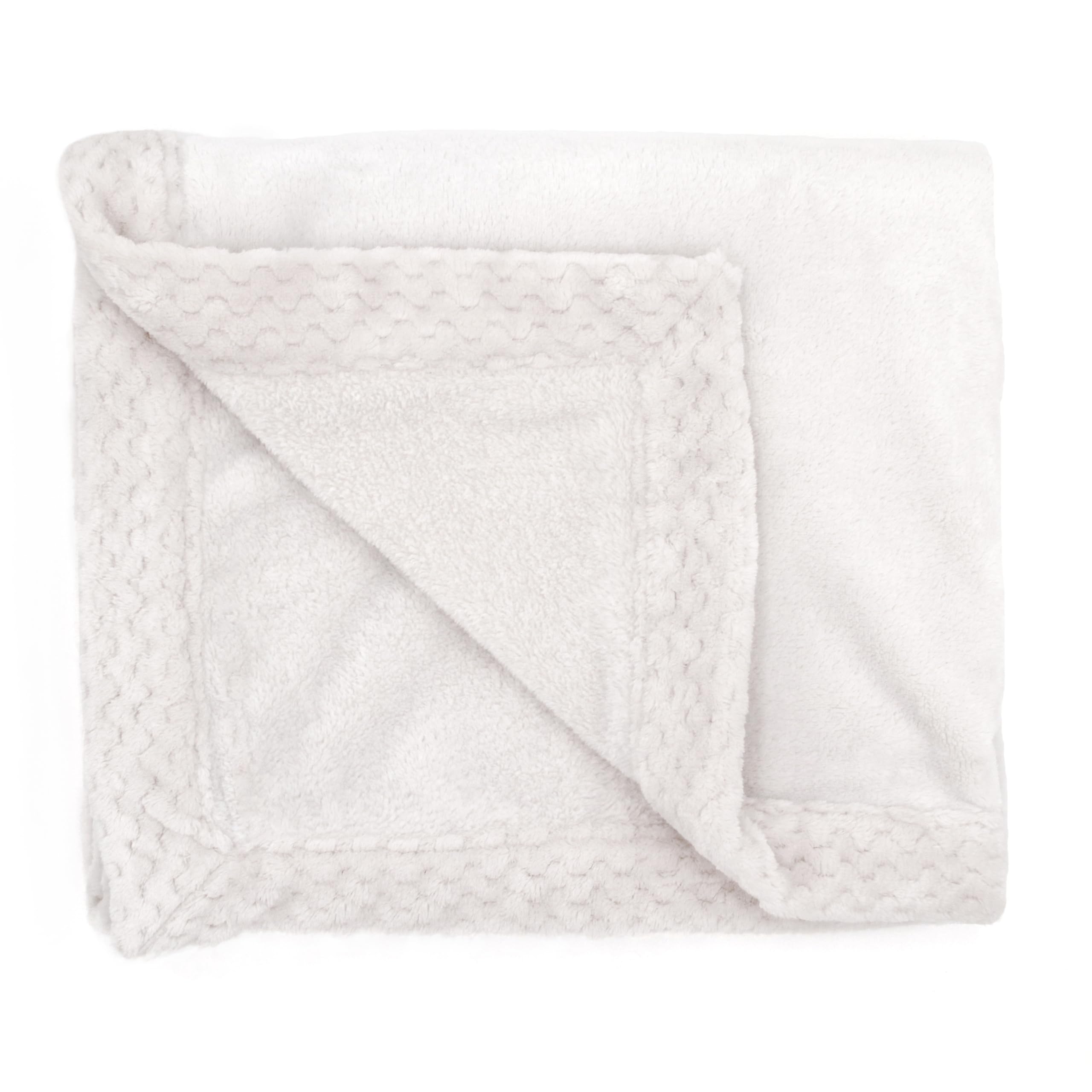 aden + anaisPlush Blanket - Soft Minky Baby Blanket for Infants, Toddlers, Kids, for Crib, Stroller, Travel, Oatmeal