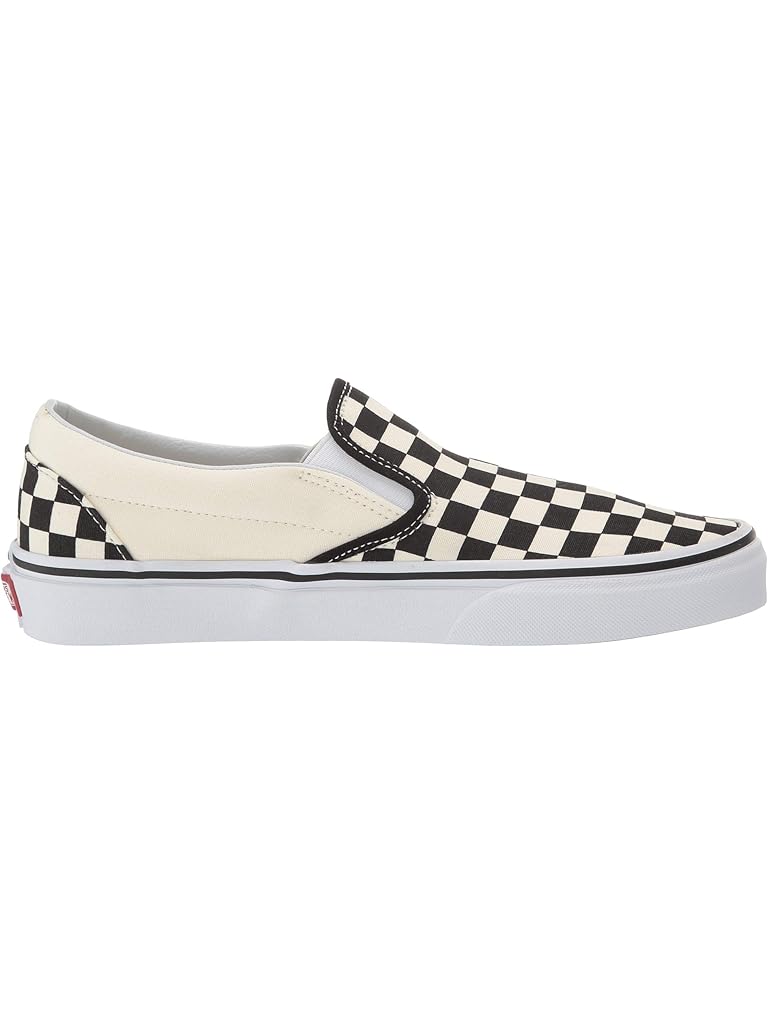 Black Vans Classic Slip-On Checkerboard