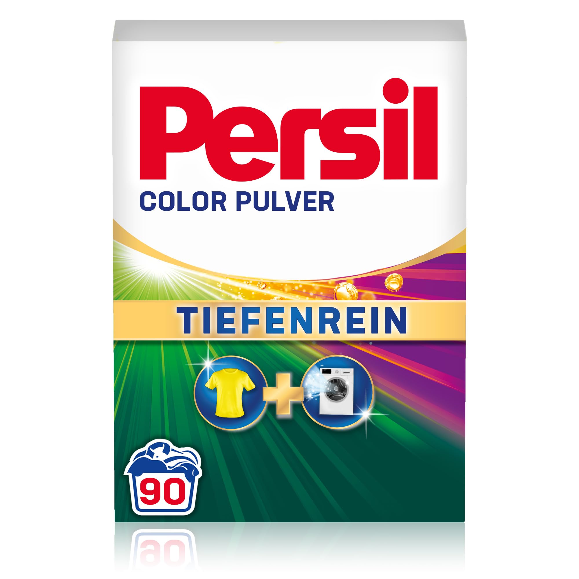 Persil Color Detergent Powder (90 Loads | 11.9 lbs | 5.4 kg) - Laundry Detergent for Color - Deep Clean Laundry and Freshness for the Machine