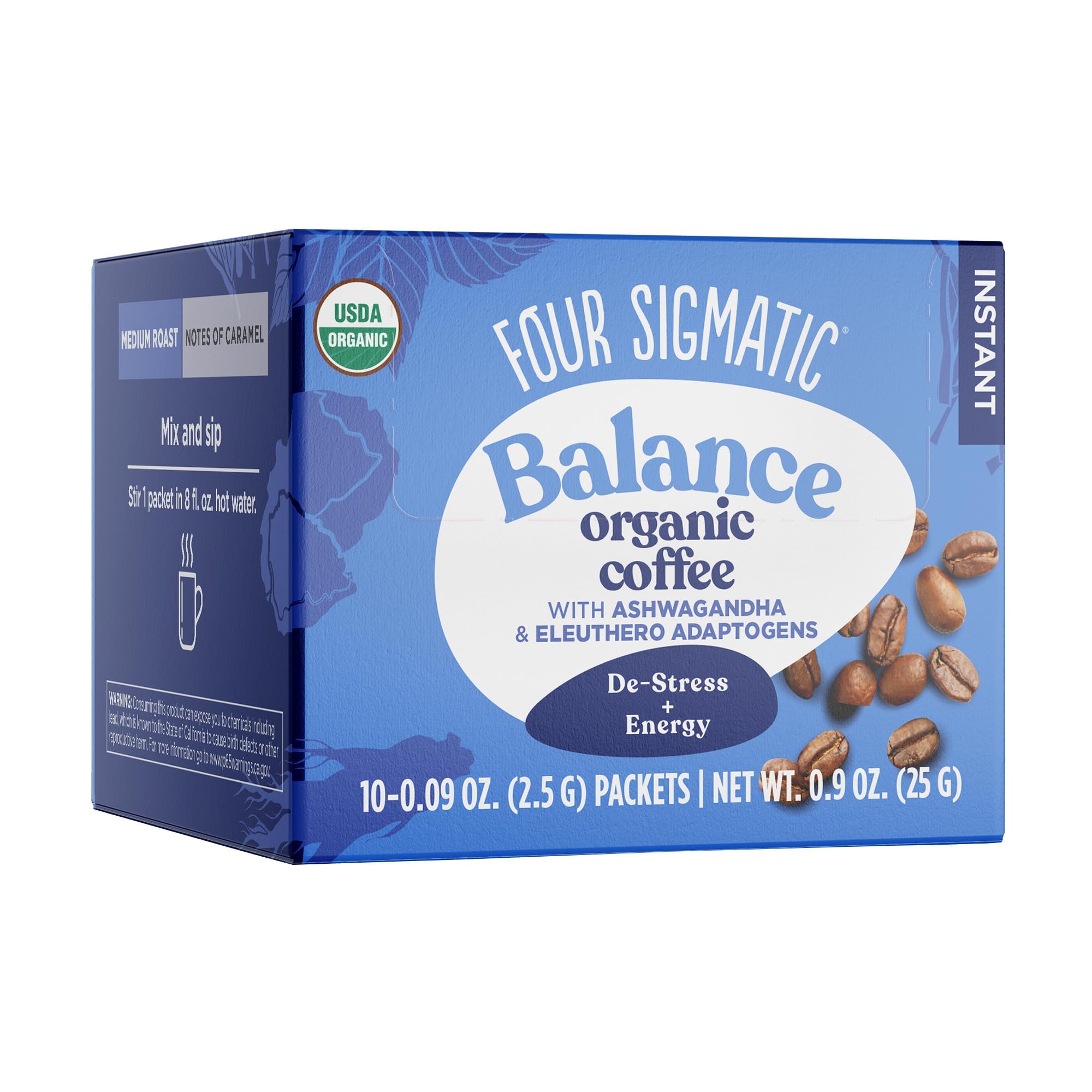 Four Sigmatic Adaptogen Coffee with Ashwagandha, 25 g