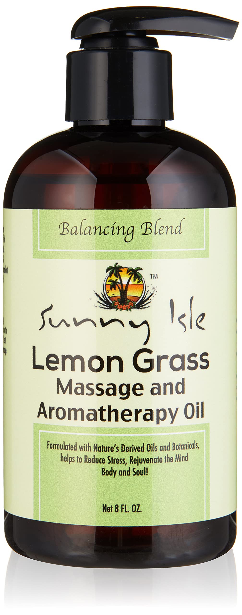 Sunny IsleLemon Grass Massage And Aromatherapy Oil, 8oz