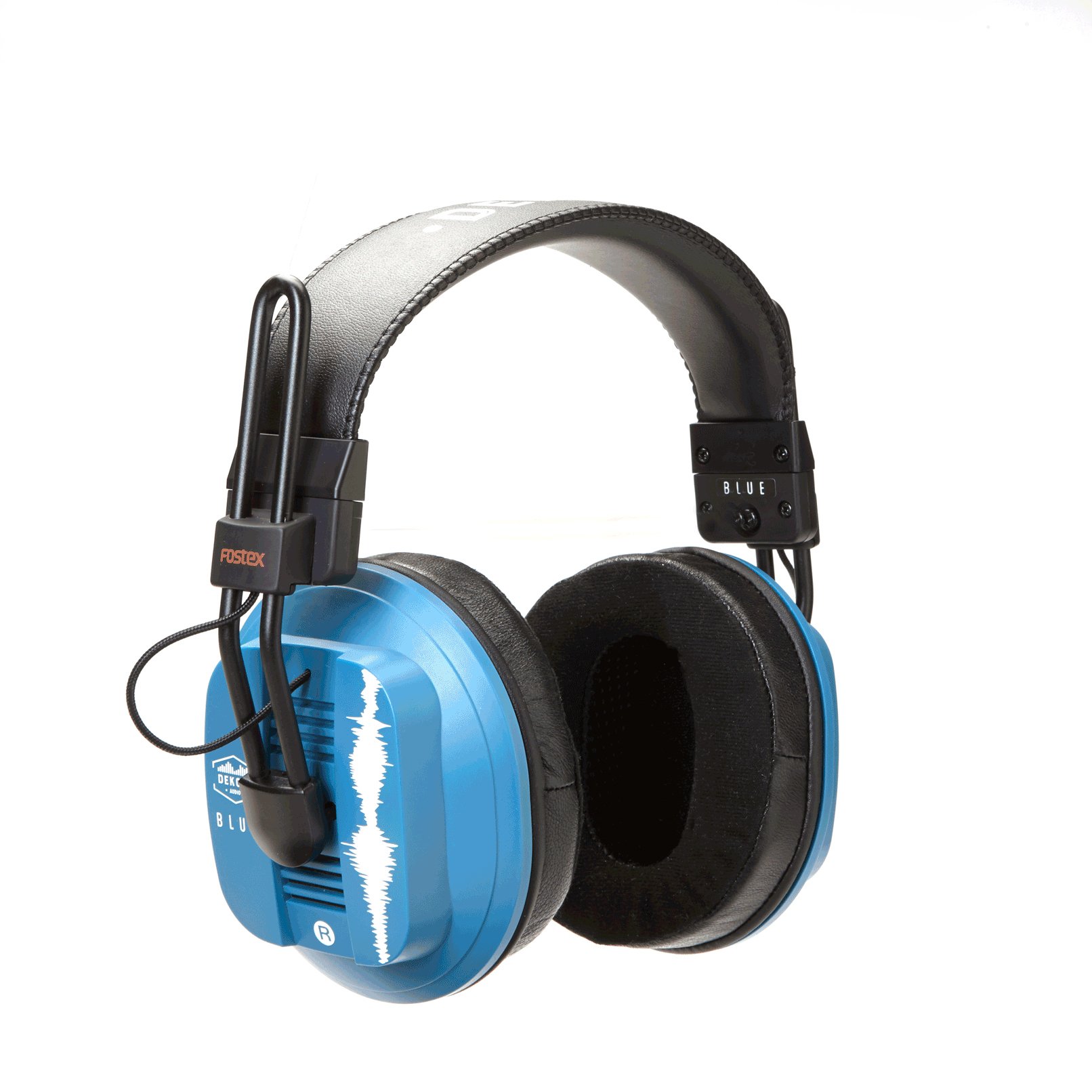 Dekoni Audio Blue Fostex/Dekoni Audiophile HiFi Planar Magnetic Headphone One Size