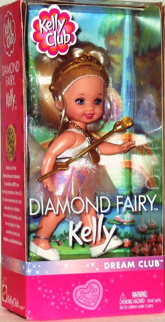 Barbie Kelly Doll Diamond Fairy Kelly