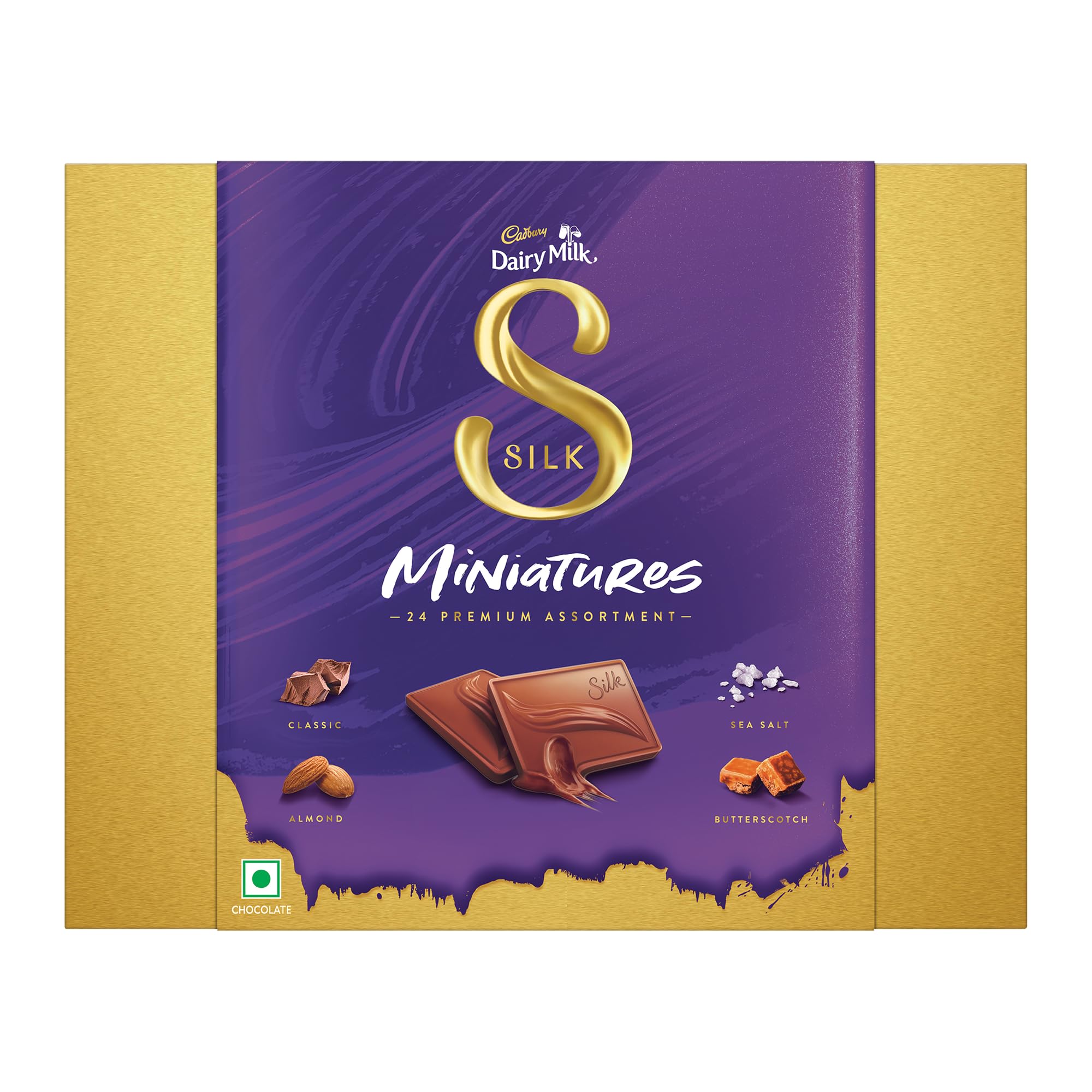 Cadbury Dairy Milk Silk Miniatures Premium Assorted Gift Pack, 240 grams