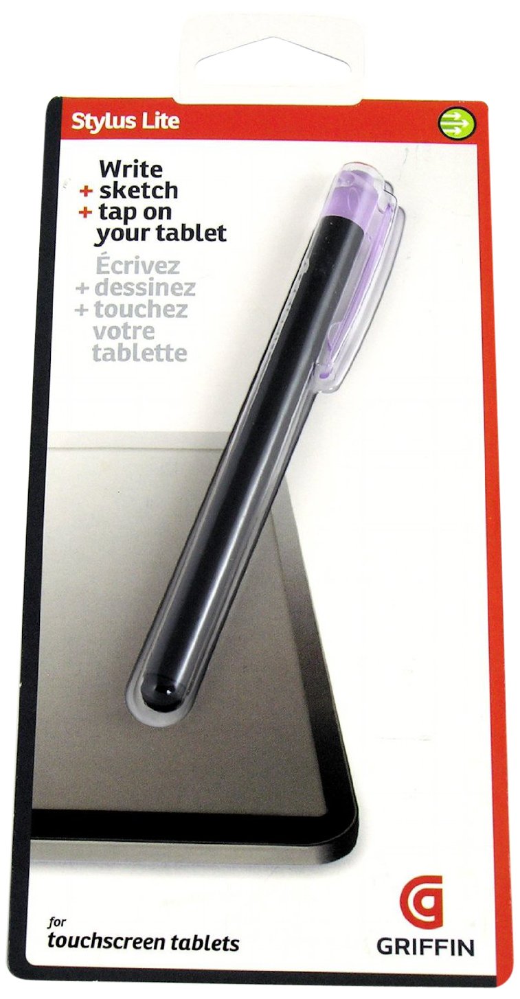 Griffin Lite Stylus - Black/Purple