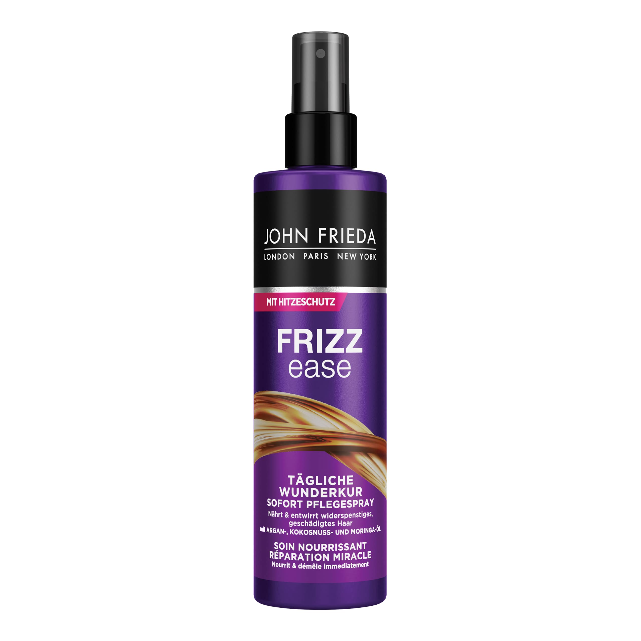 John Frieda Frizz Ease Daily Wonder Treatment Instant Care Spray - (200 ml) - Nourishes and Detangles Unruly Hair