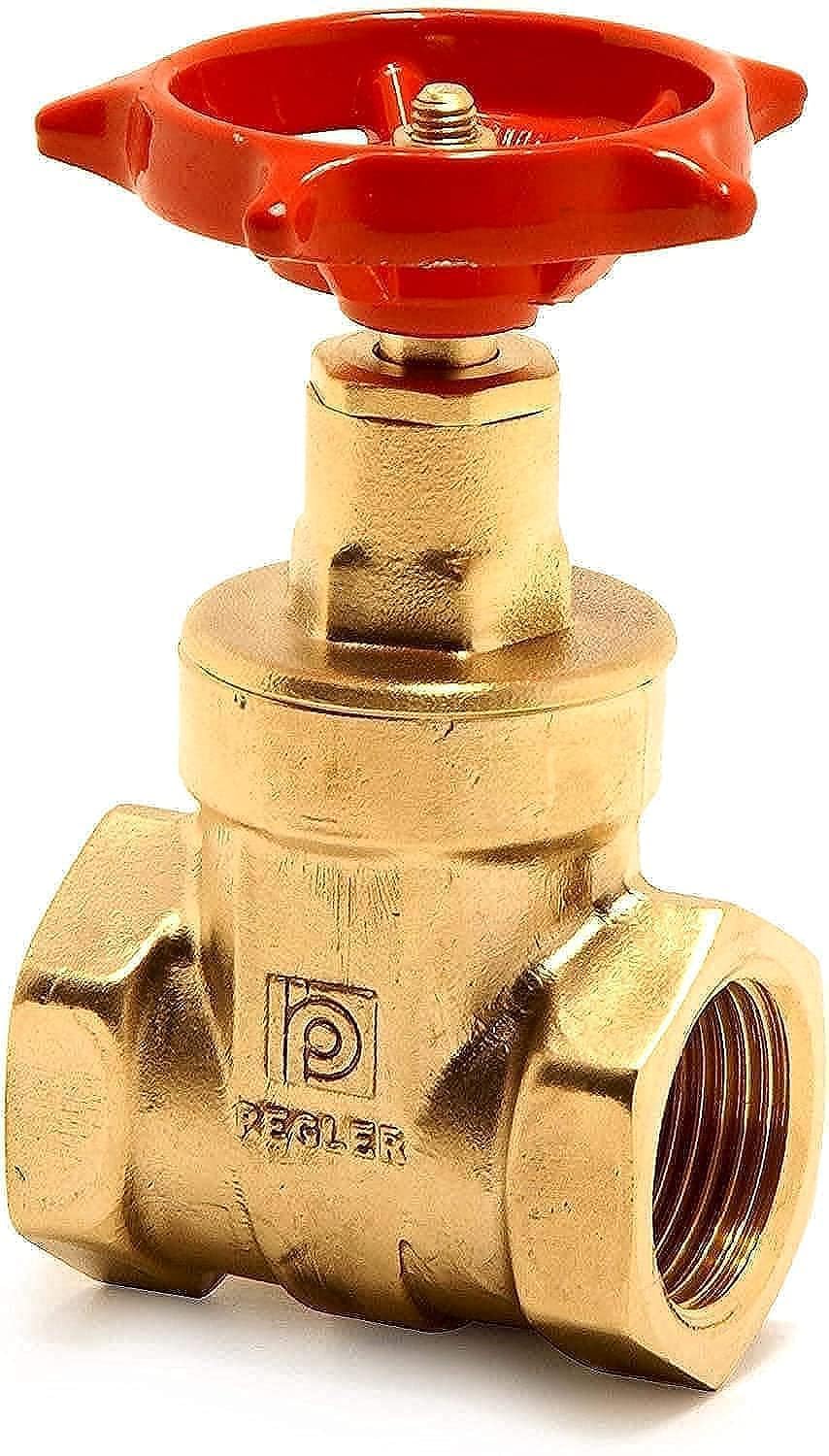 PEGLER Brass Gate Valve 3/4"