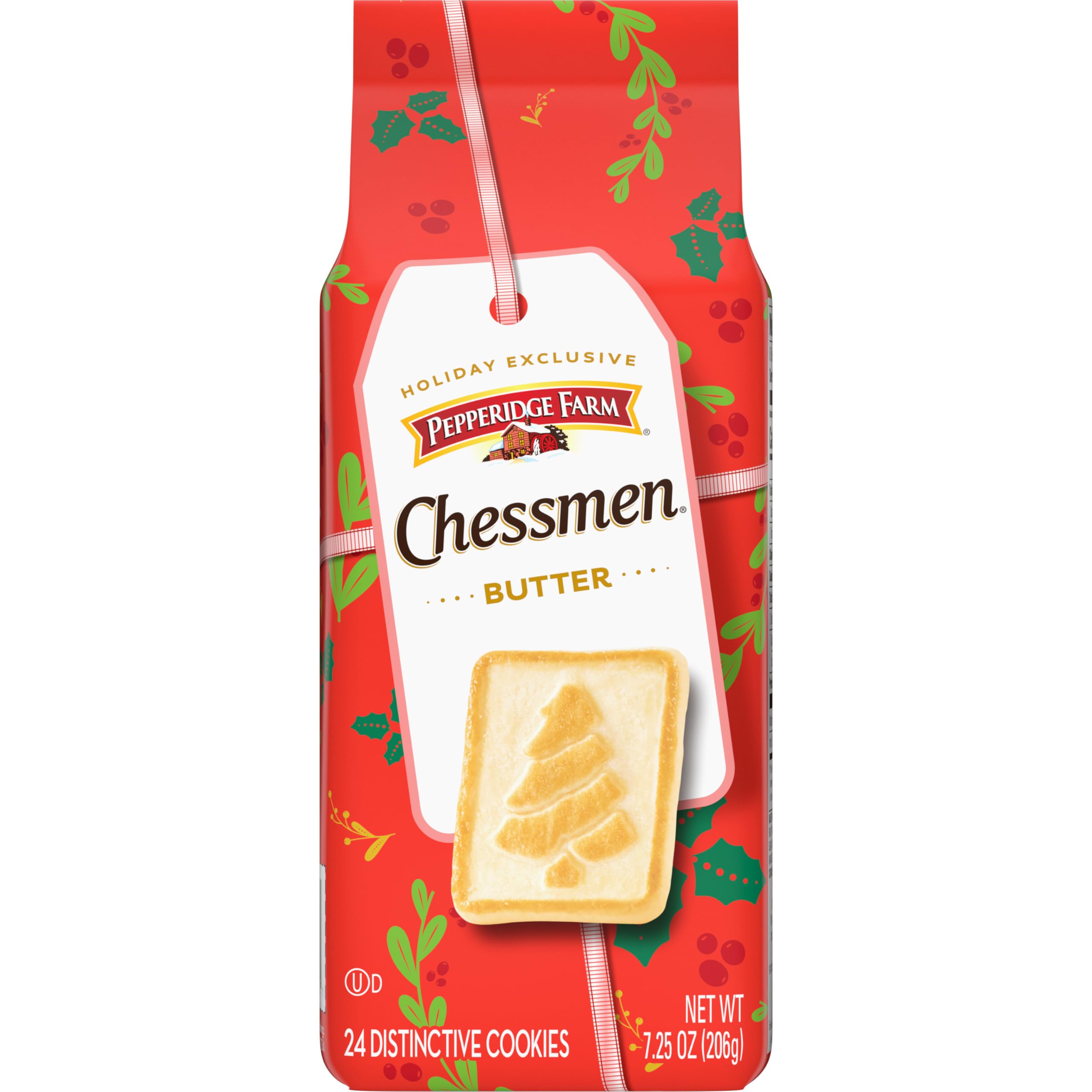 Pepperidge FarmChessmen Butter Cookies, 7.25 oz. Bag (Packaging may vary)