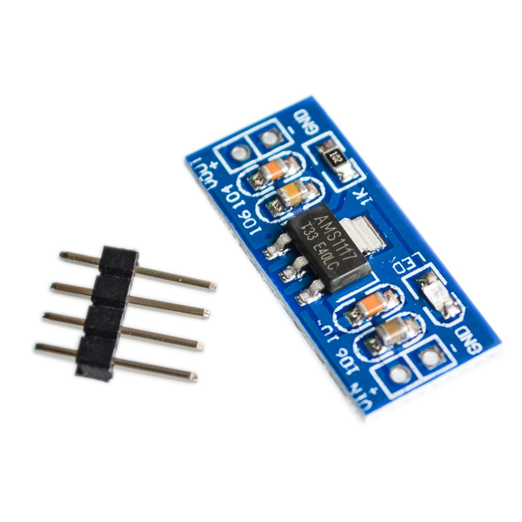 AMS1117 4.5-7V turn 3.3V DC-DC Step down Power Supply Module Raspberry pi