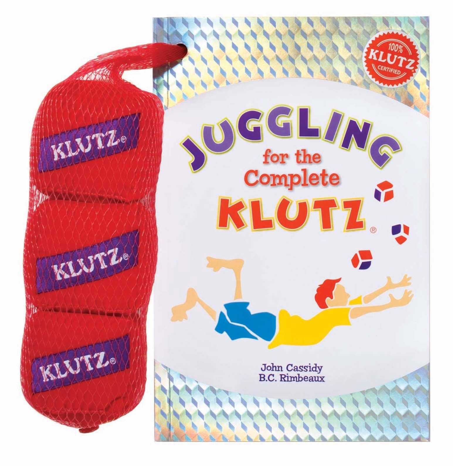 Juggling for the Complete Klutz 5.5" Length x 2.5" Width x 8.5" Height, Red, White