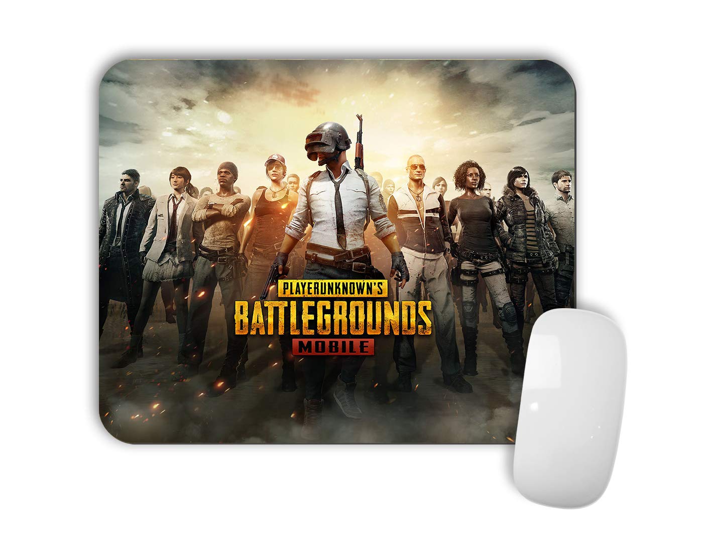 ApparelTech PUBG Printed Mouse Pad for Computer, PC and Laptop