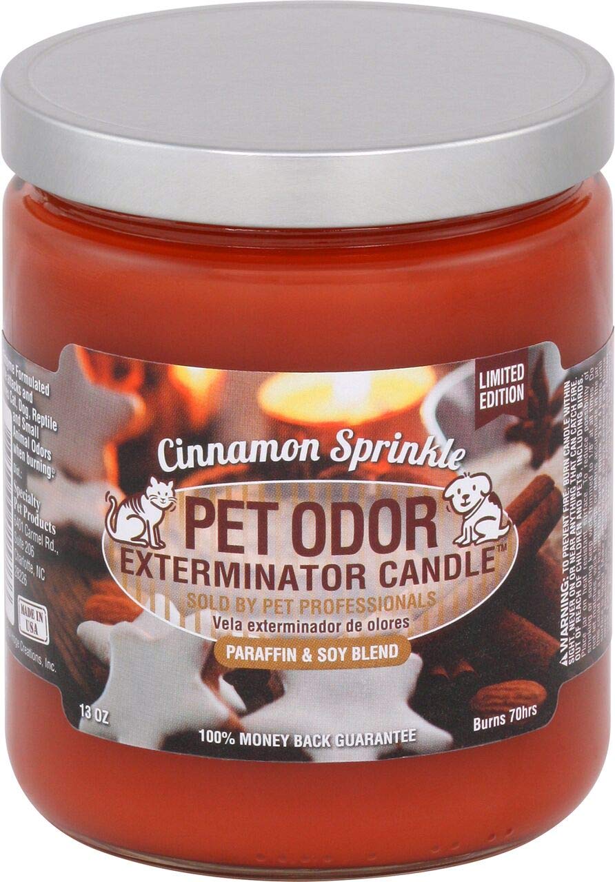 Pet Odor Exterminator Jar Candle - Cinnamon Sprinkle