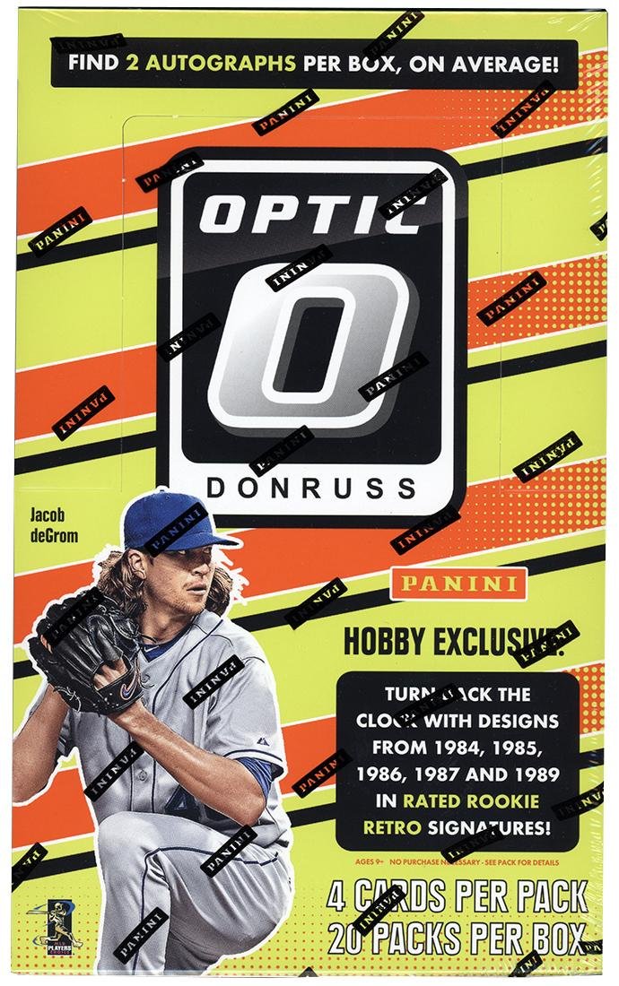 2016 Panini Donruss Optic Baseball Hobby Box