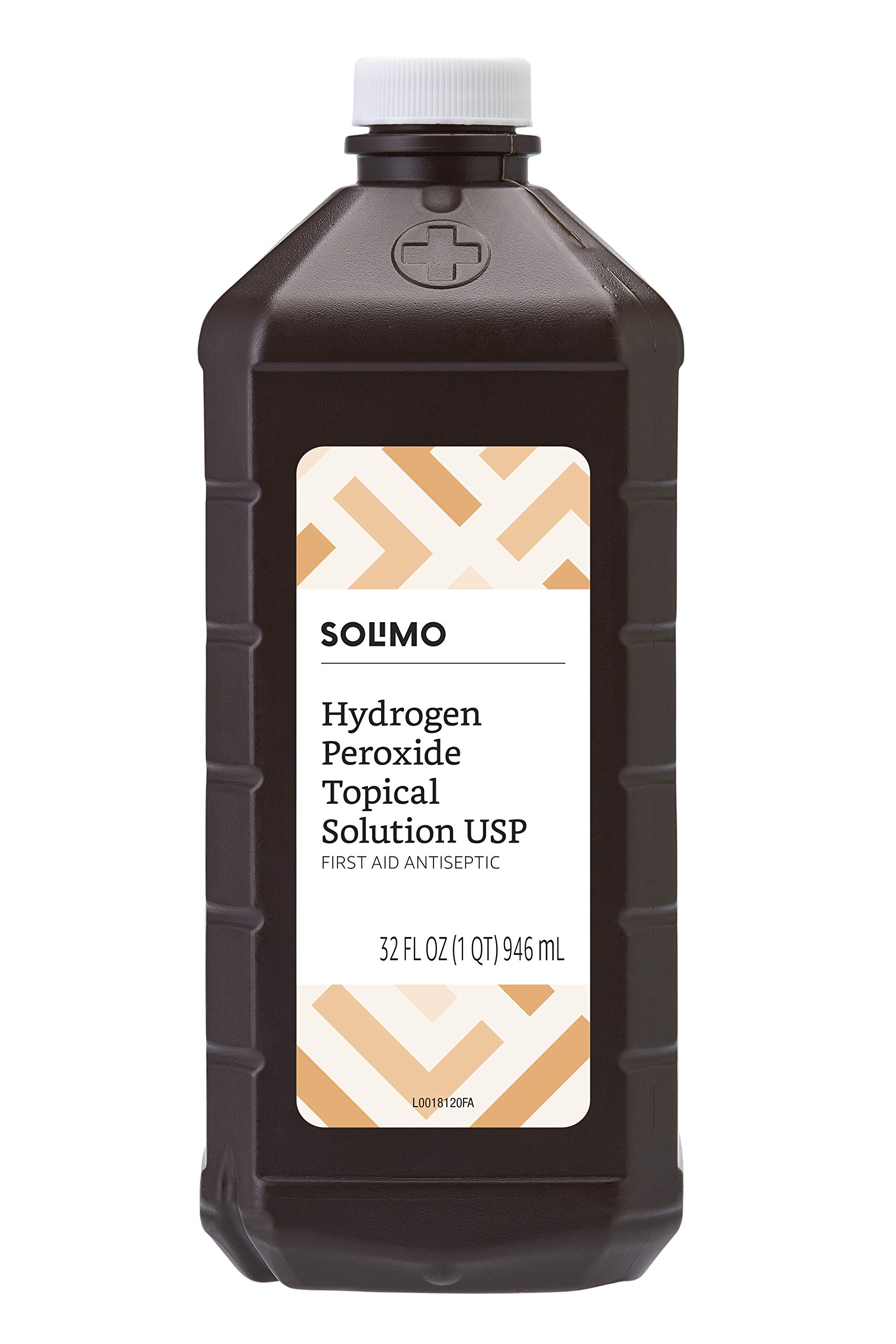 Amazon Brand - Solimo Hydrogen Peroxide Topical Solution USP, 32 fl oz (Pack of 1)