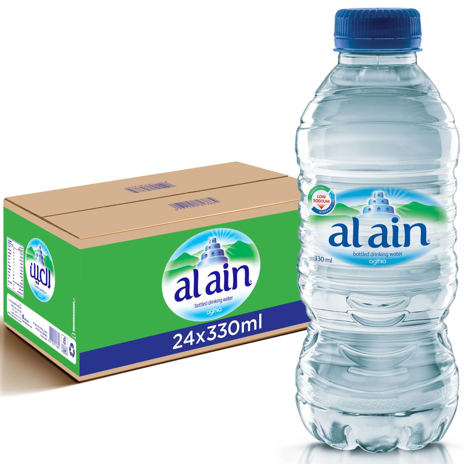 Al AinBottle Drinking Water, 24 X330 ML