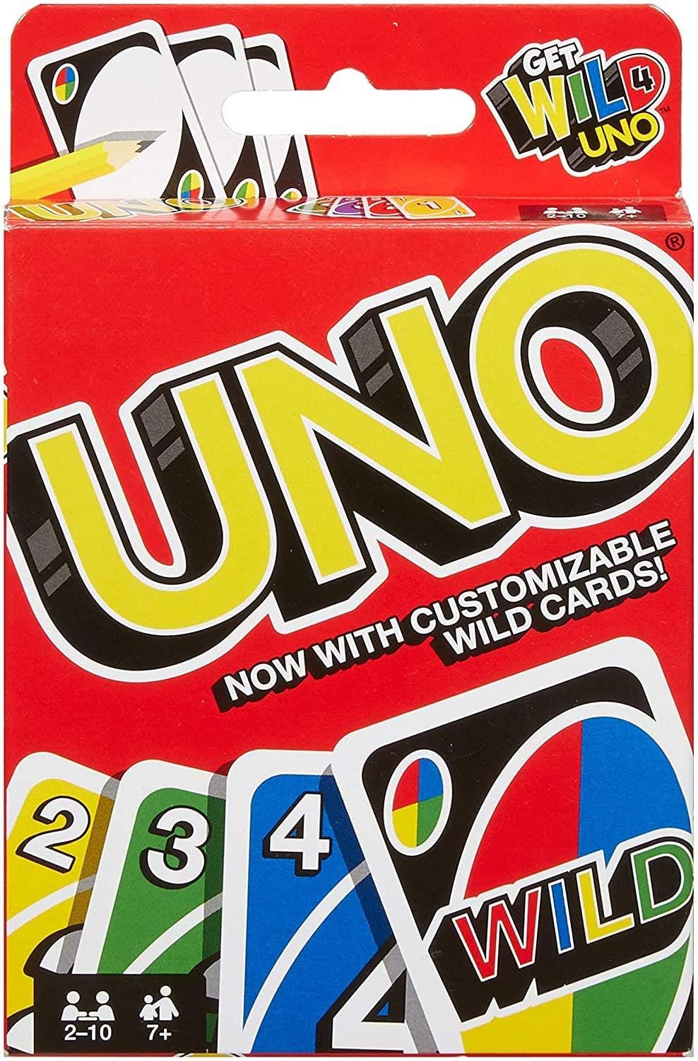 FLY SHOP Uno Playing Card Game for 7 Yrs and Above for Adult,Set of 112 Cards, Multicolor | All Occassion