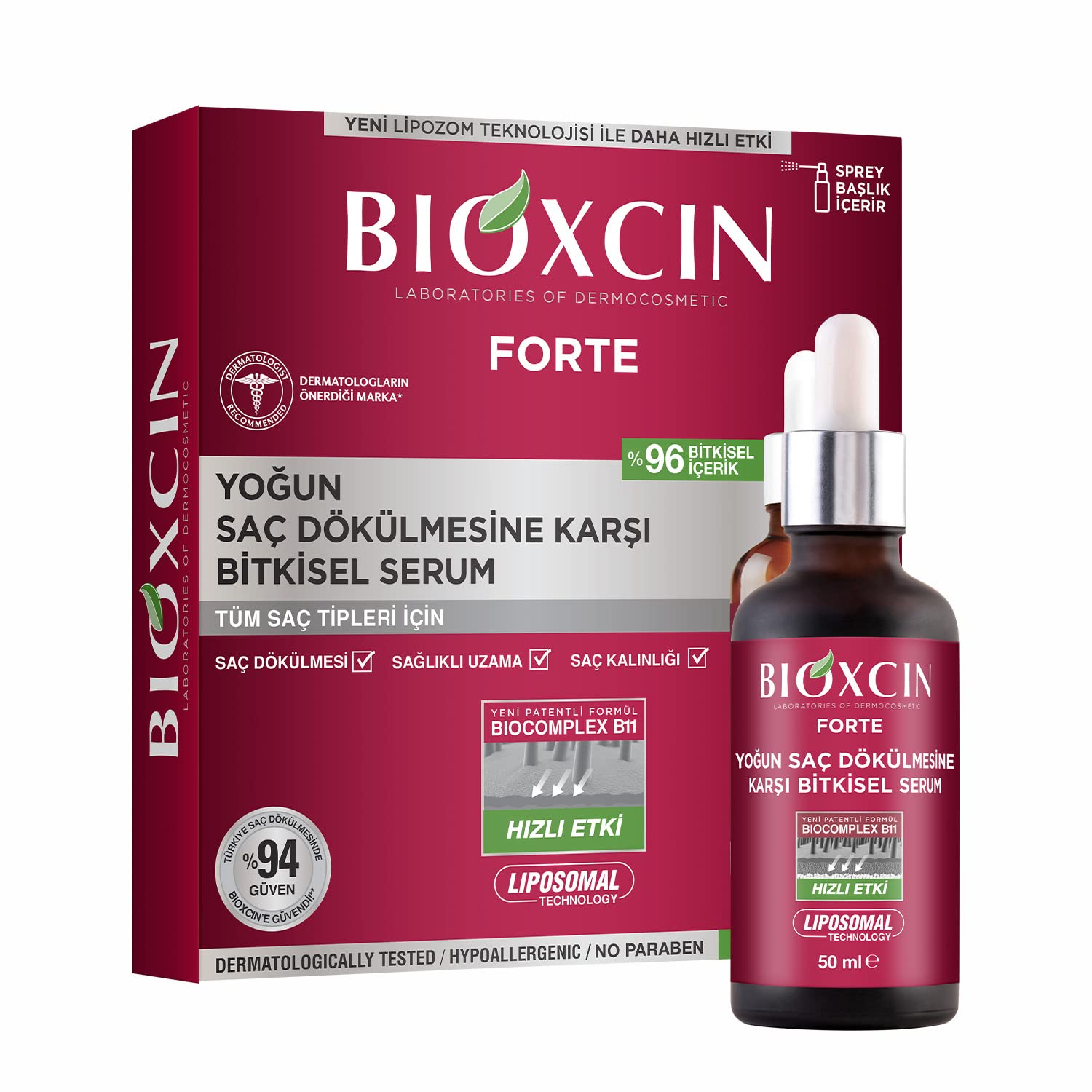 BIOXCIN Forte Serum (3 x 50 ml)