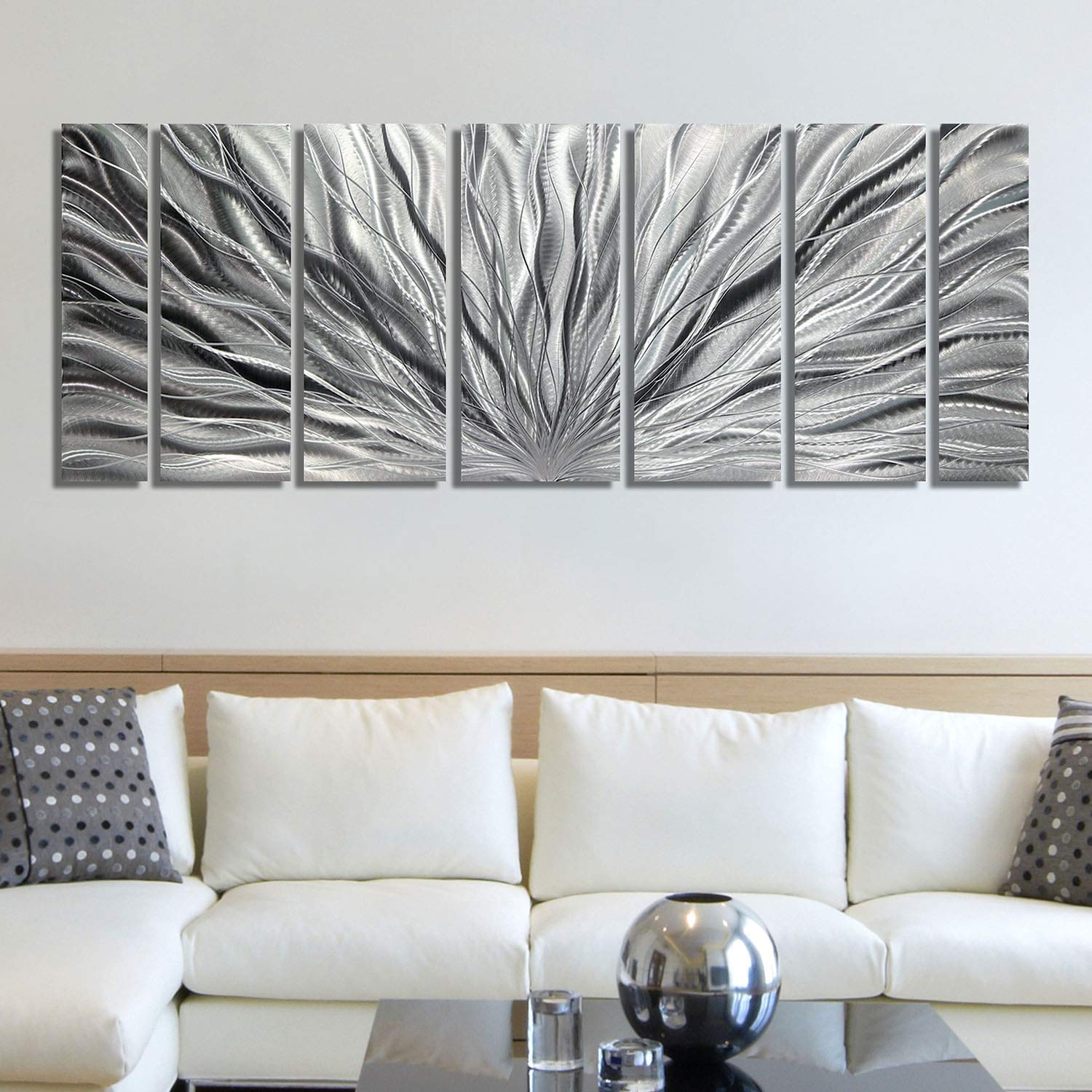 Metal wall art abstract