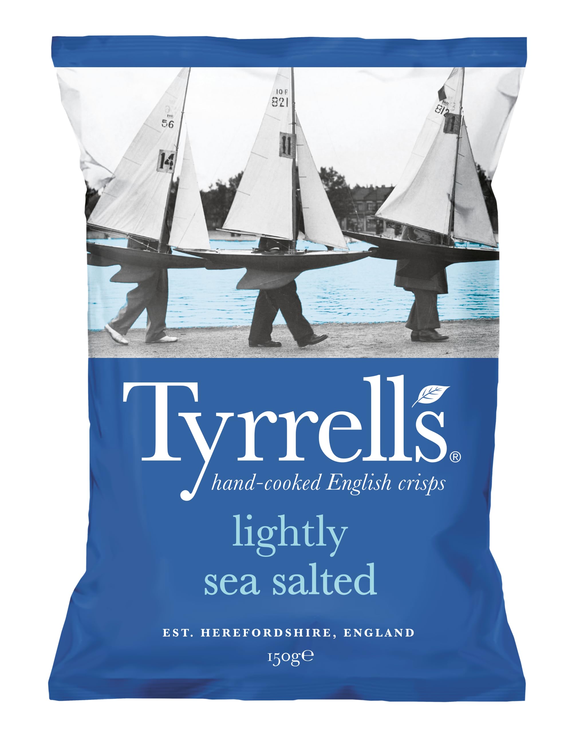 TyrrellsLightly Sea Salted Crisps, 150g