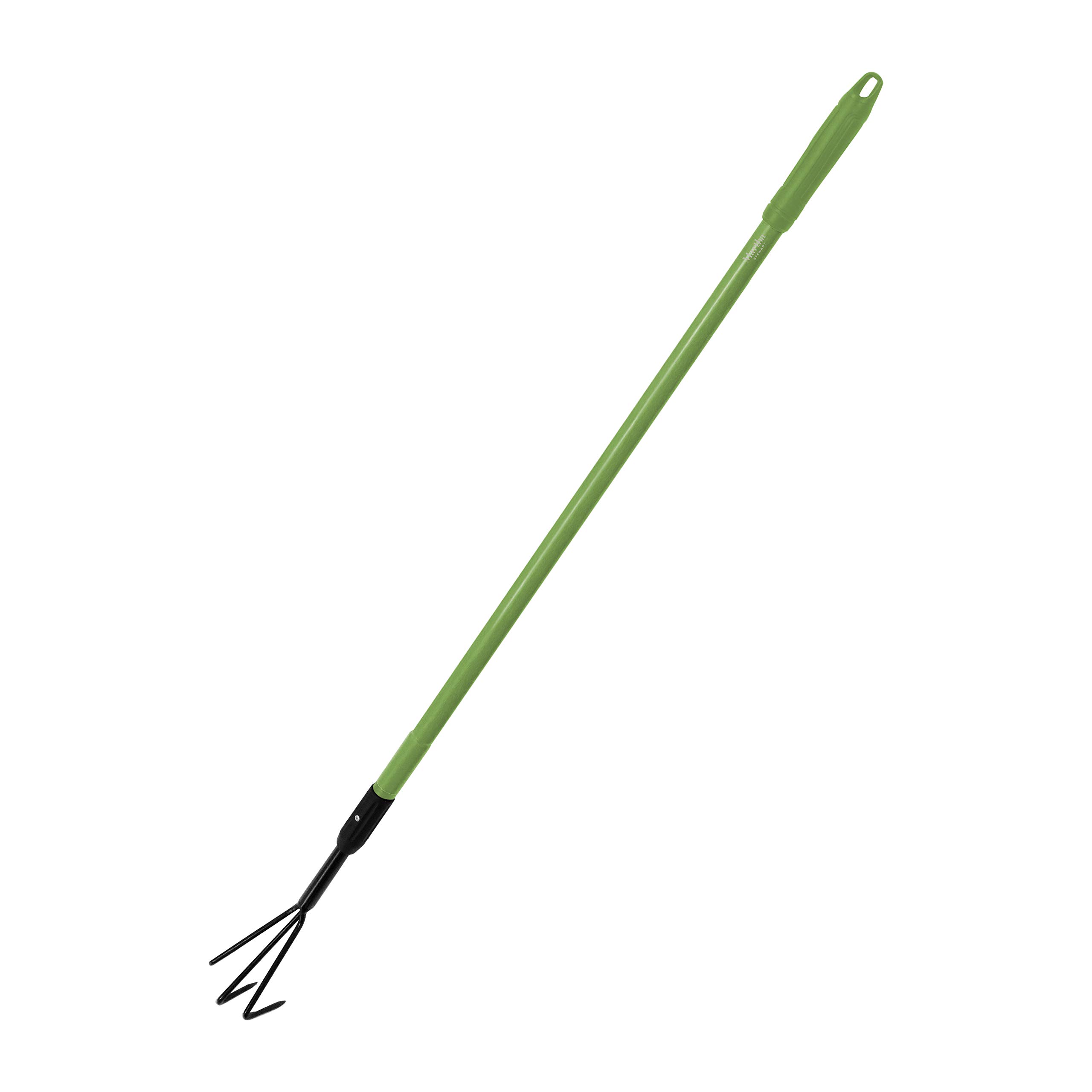 Martha Stewart MTS-TEC Telescoping 3-Prong Garden Cultivator with Comfort Grip Handle