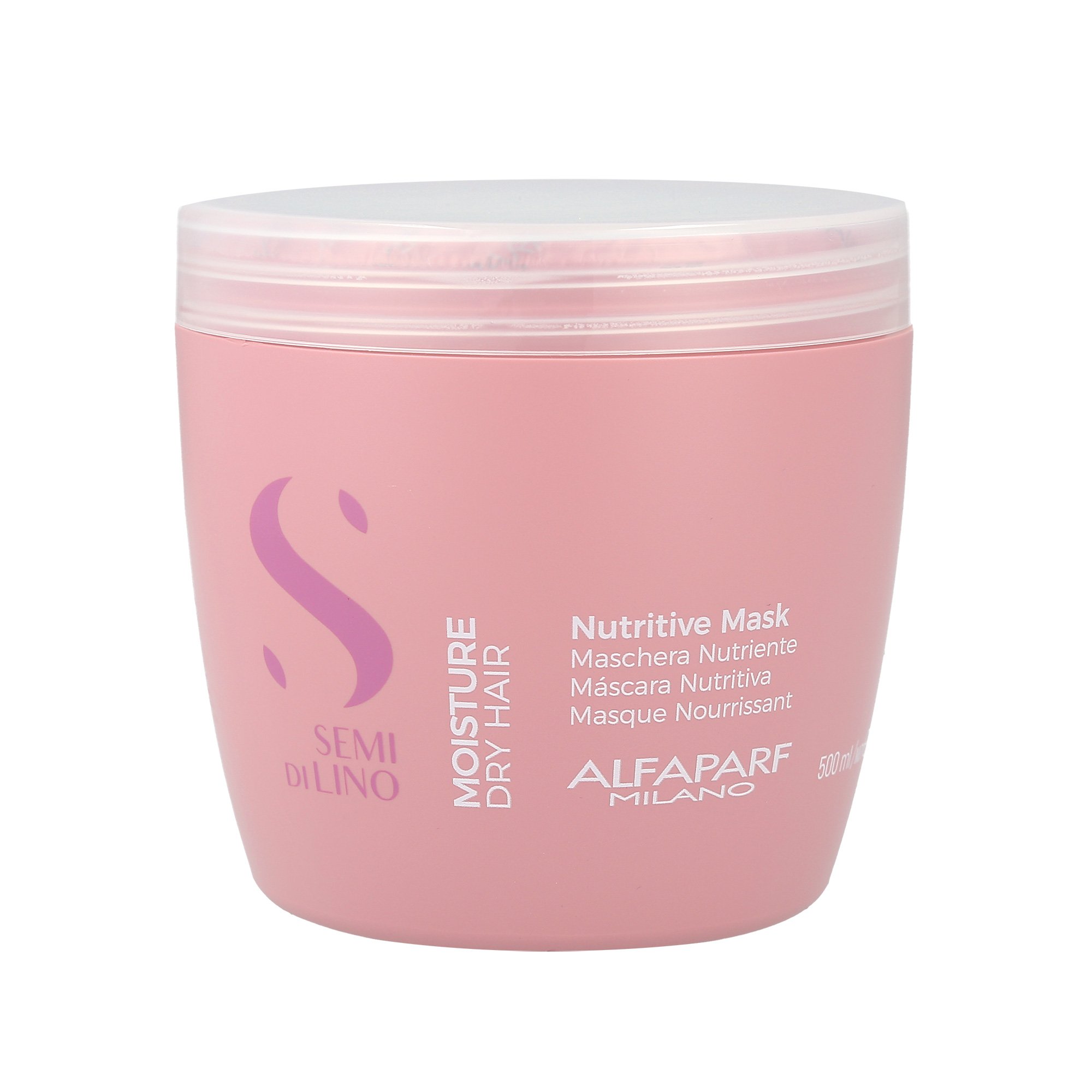 ALFAPARF SEMI DI LINO MOISTURE Dry Hair Nutritive Low SULFATE-FREE MASK 500ML