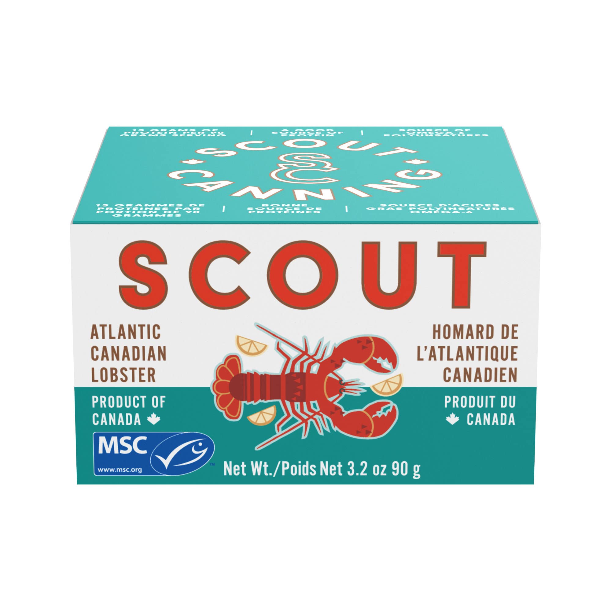 Scout Atlantic Canadian Lobster, 3.2 OZ