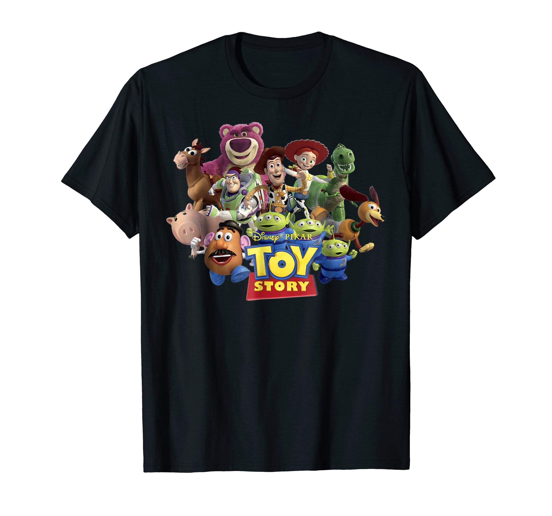 DisneyPixar Toy Story Buzz Woody & Jessie Toys Running T-Shirt