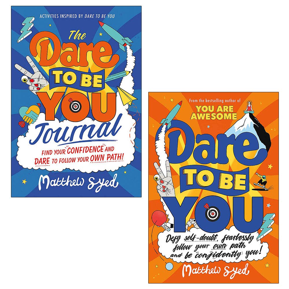 Dare to Be You & The Dare to Be You Journal By Matthew Syed Collection 2 Books Set