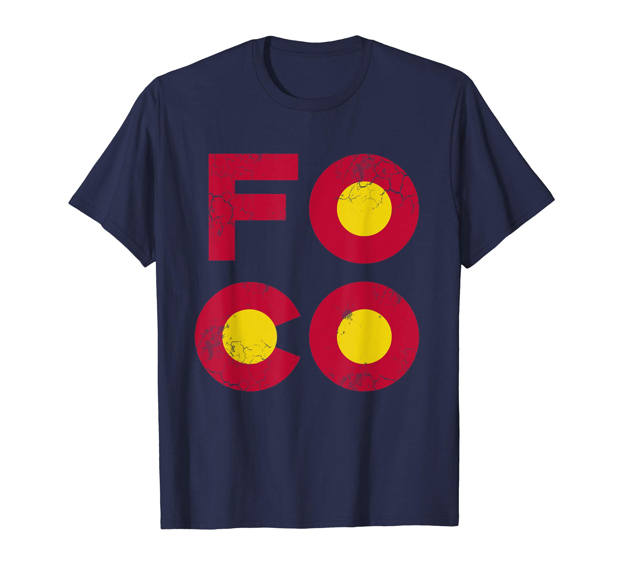 Fort Collins Colorado Flag FOCO T-Shirt