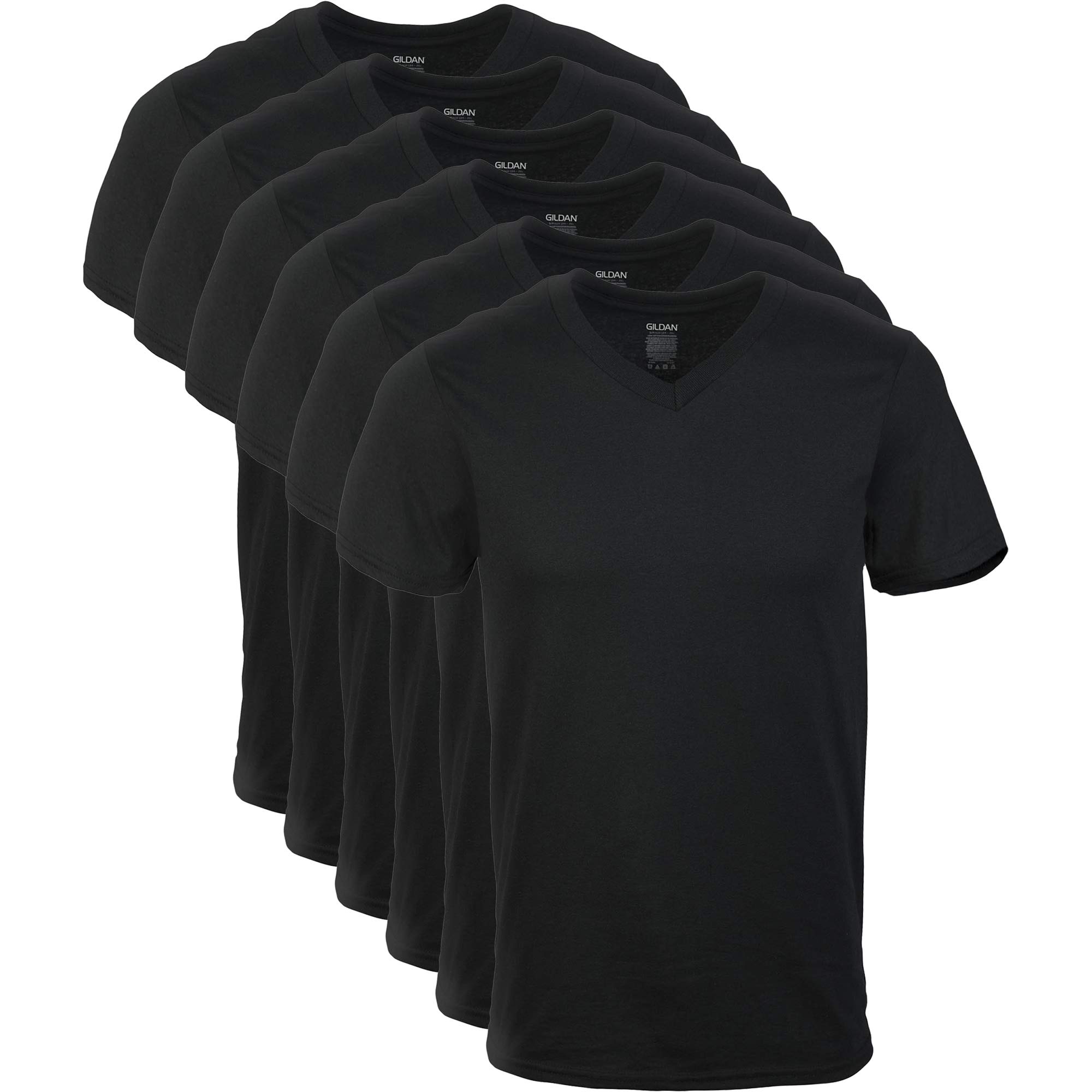 GildanMen's V-Neck T-Shirts, Multipack, Style G1103