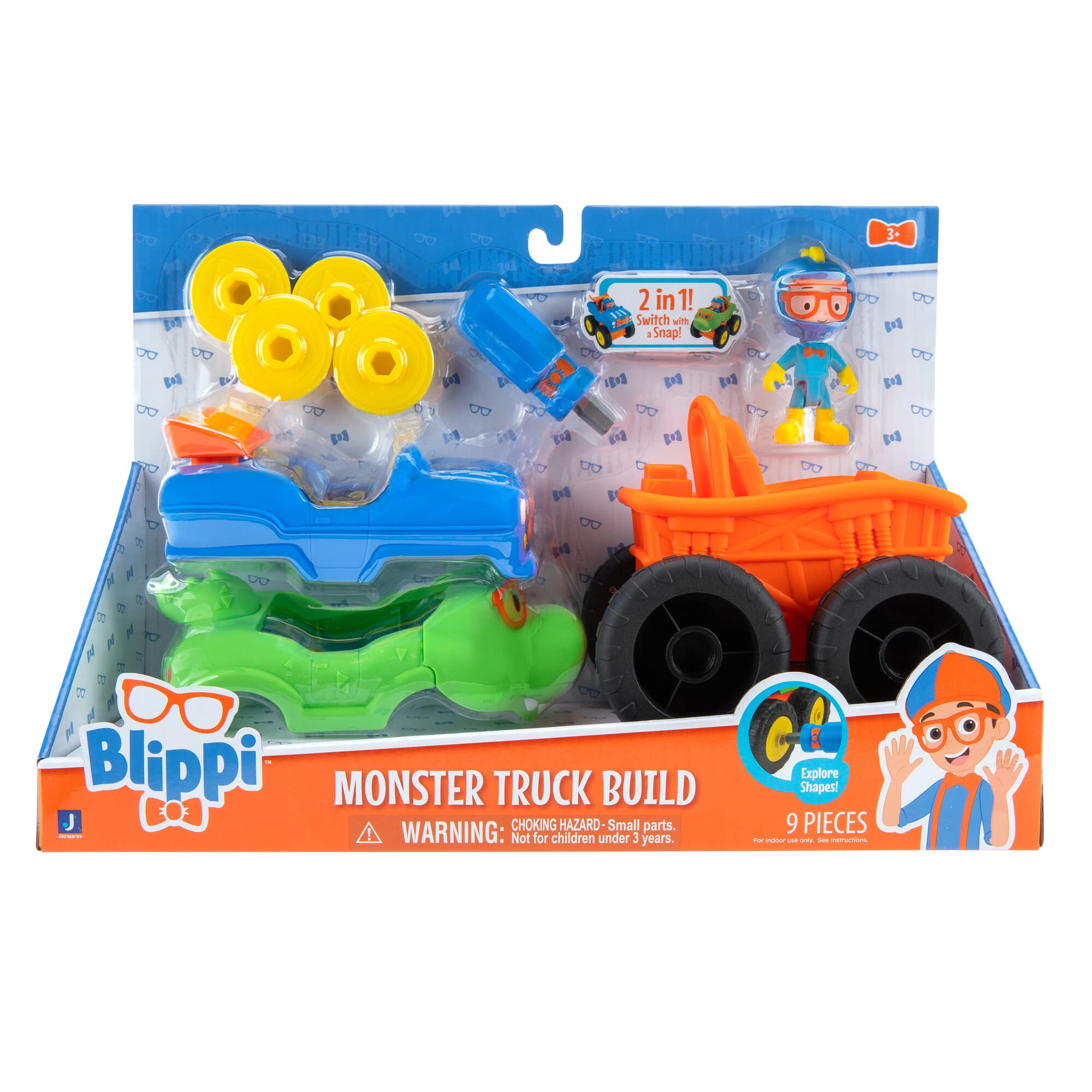 Blippi Feature Vehicle Monster Truck