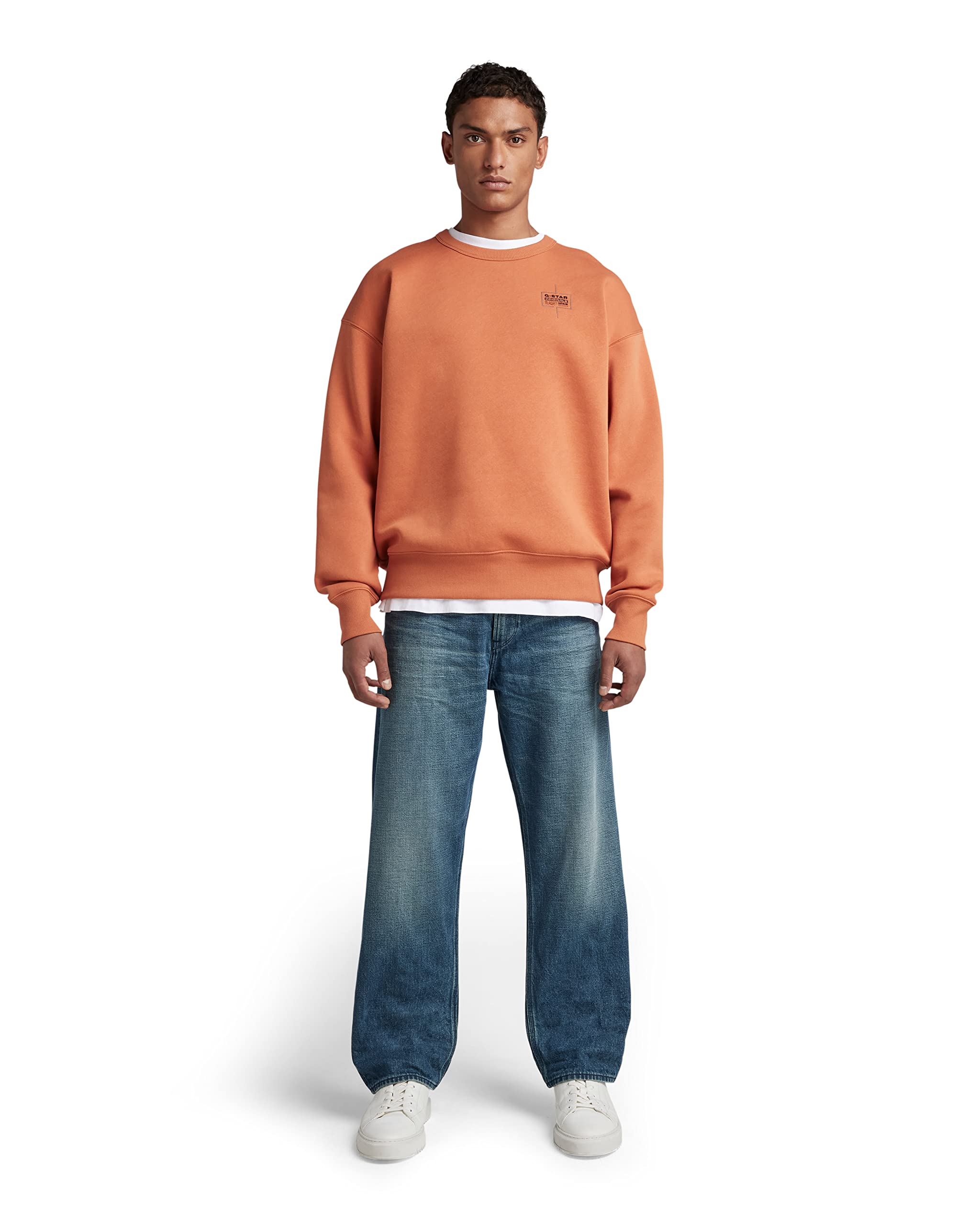 G-STAR RAW, Mens Unisex Core Oversized Sweater