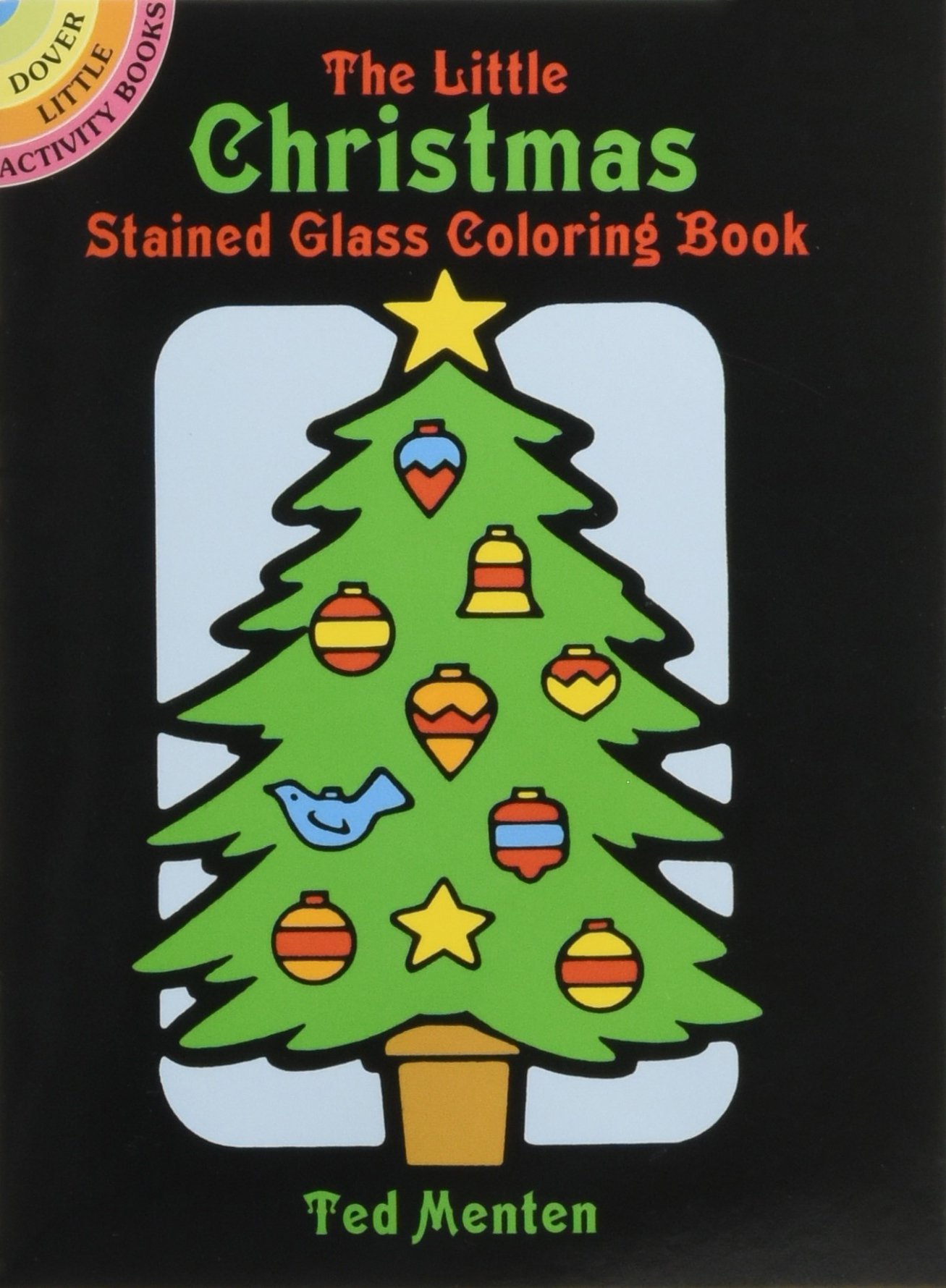 The Little Christmas Stained Glass Coloring Book