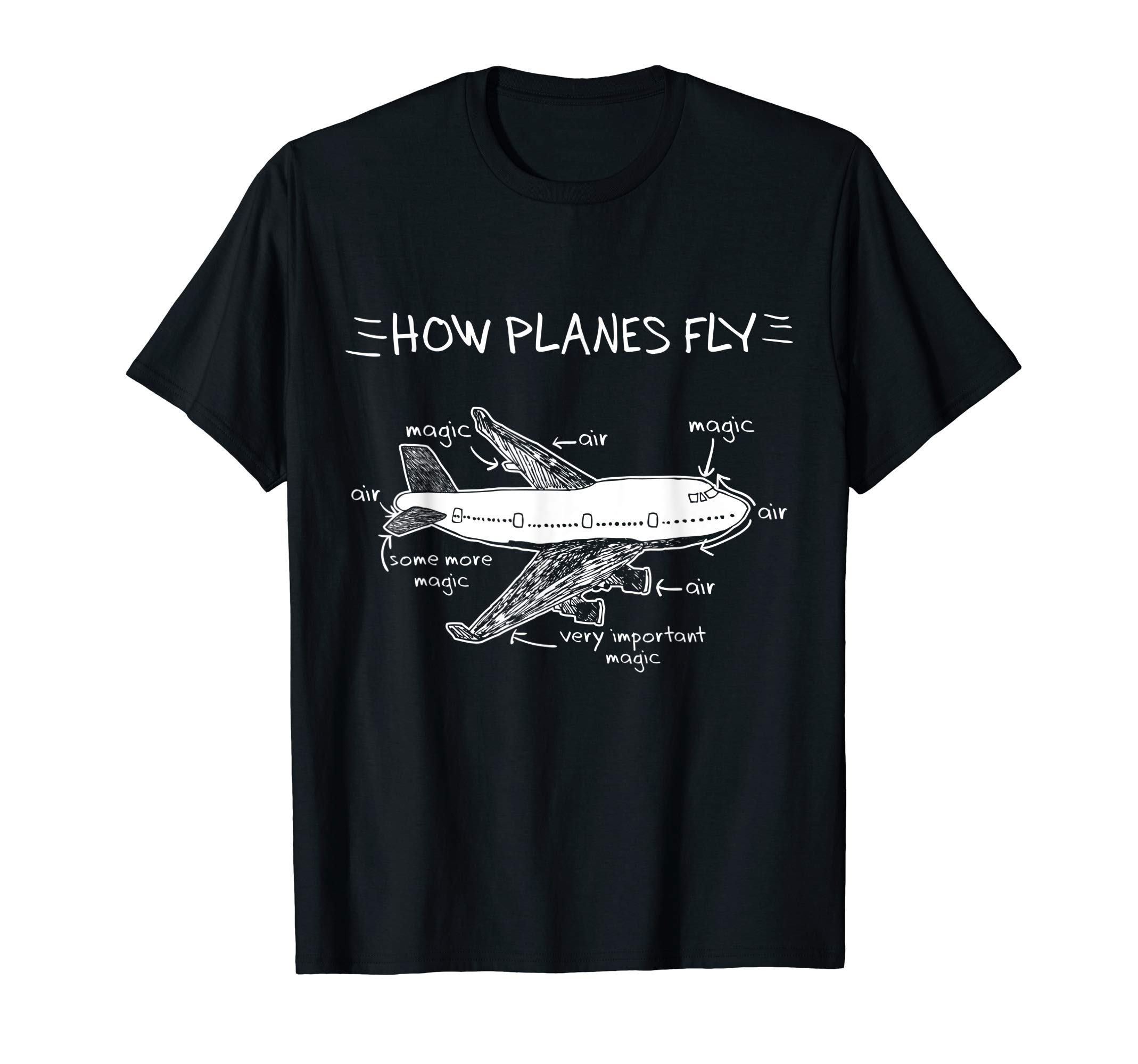 Aerospace Engineer Shirt | Airplane T ShirtHow Planes Fly Aerospace Engineering T-Shirt | Aviation Tee T-Shirt