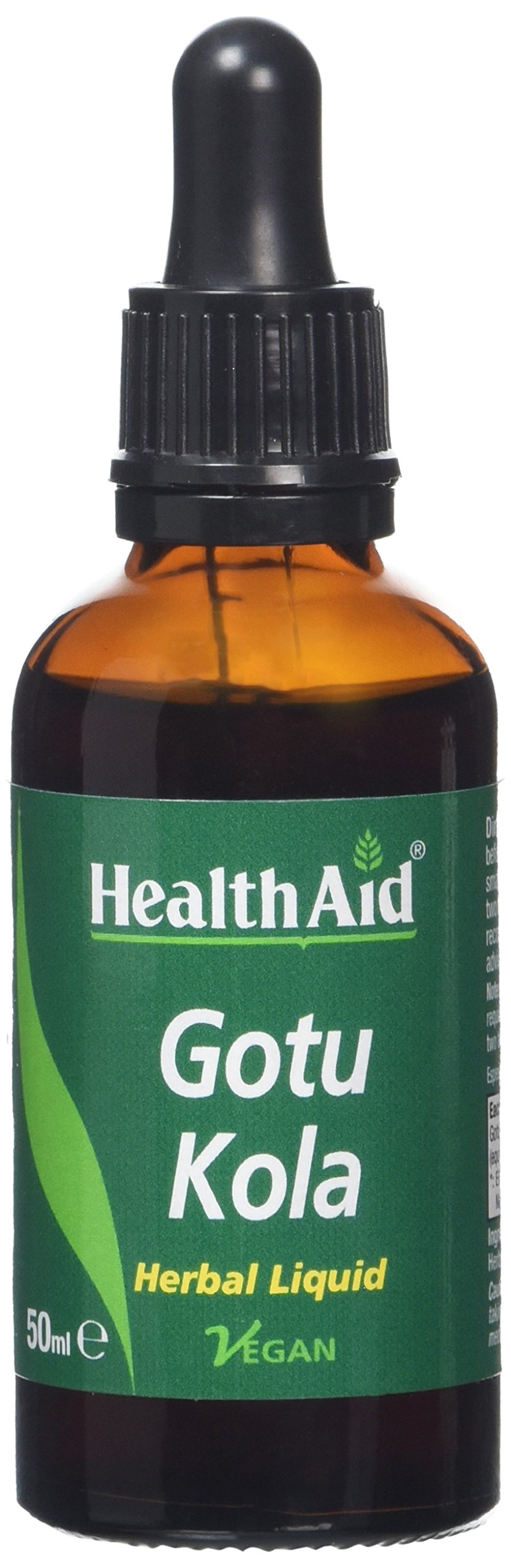 HealthAid Gotu Kola (Hydrocotyle asiatica) 50ml Liquid