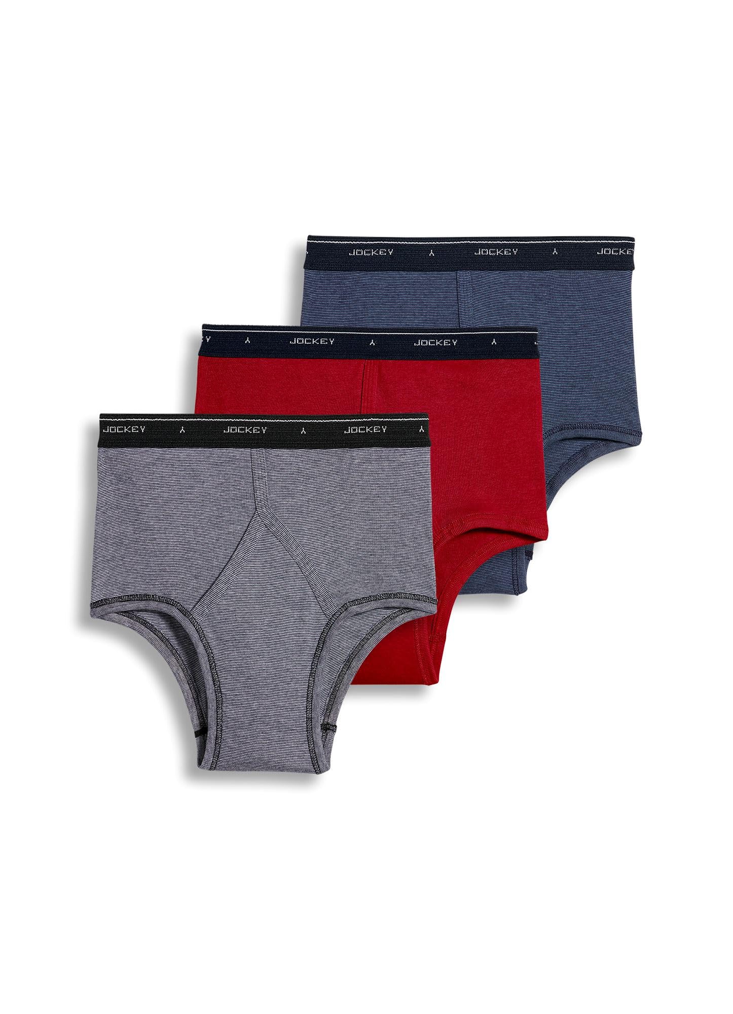 Jockey Men's Underwear Classic Full Rise Brief - 3 Pack