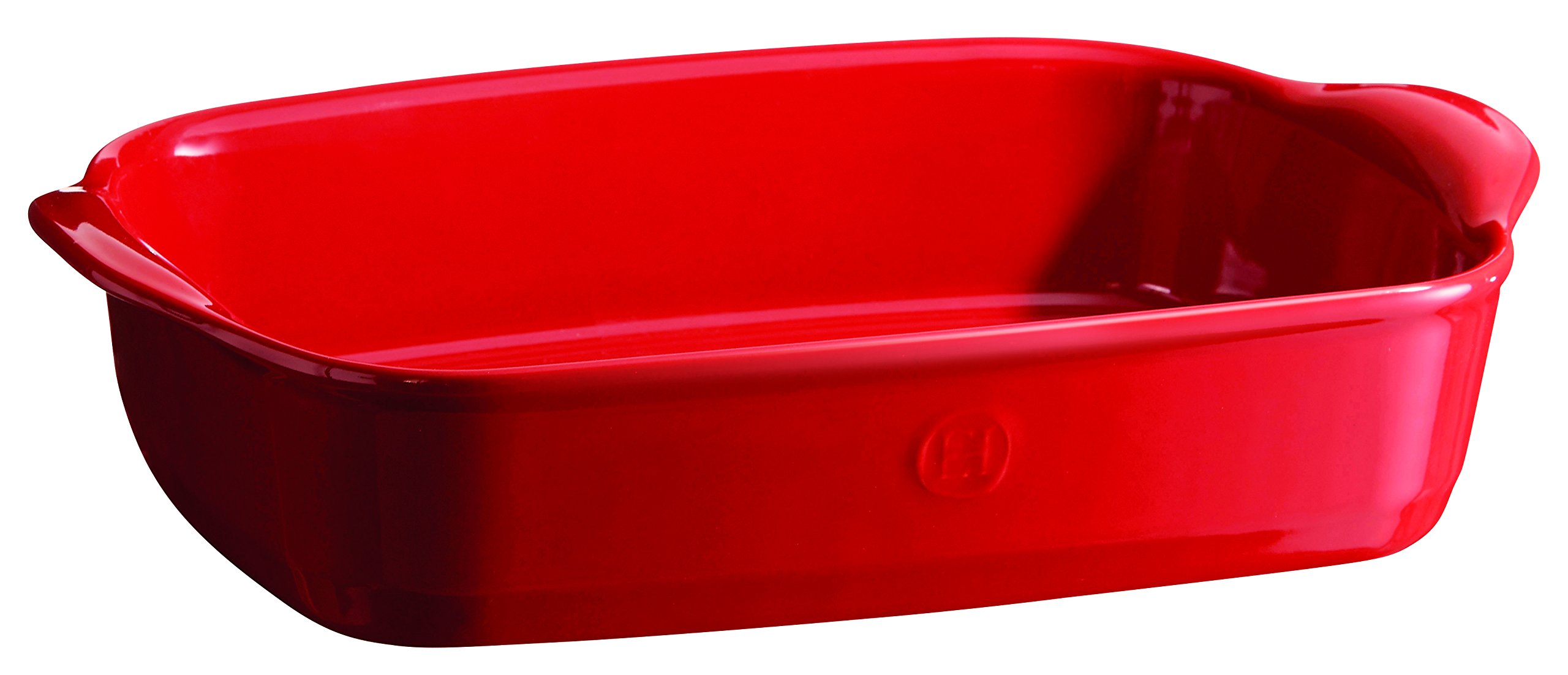 Emile Henry France Ovenware Ultime Rectangular Baking Dish, 11.4 x 7.5, Burgundy,349650