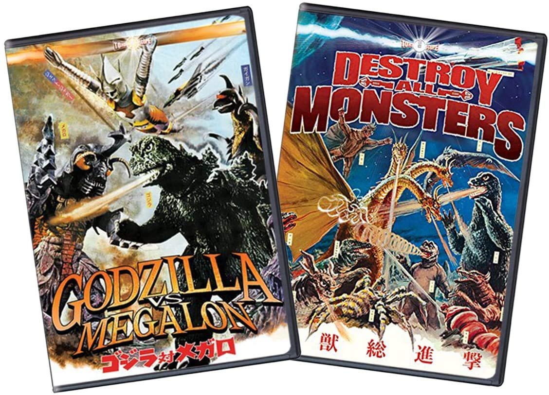 Destroy all Monsters / Godzilla Vs. Megalon (DVD/ 2 Disc Combo) Gojira (Barebones Edition)