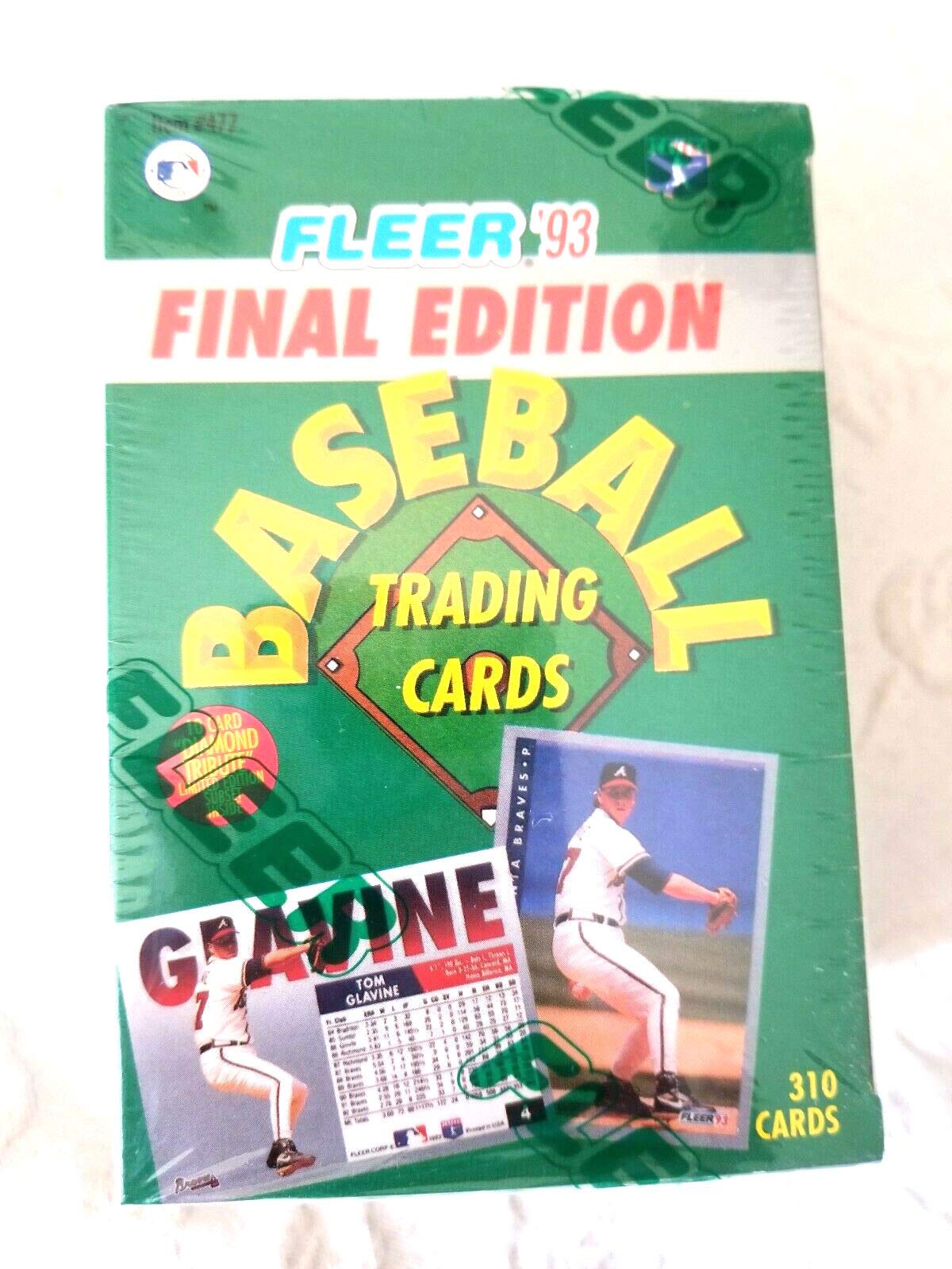 1993 Fleer Final Edition 310 Sealed Factory Set Fleer Final Edition Baseball Card