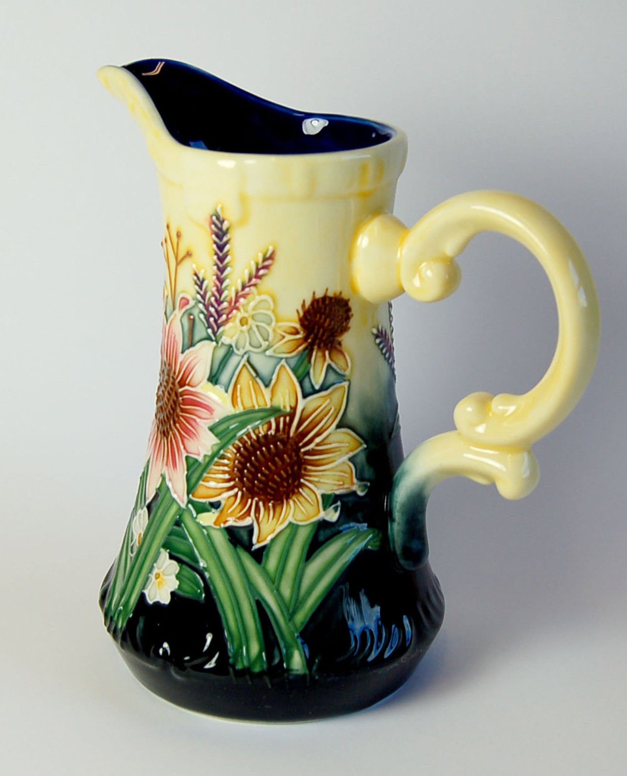 Old Tupton Ware Art Deco "Summer Bouquet" Design 6" Jug