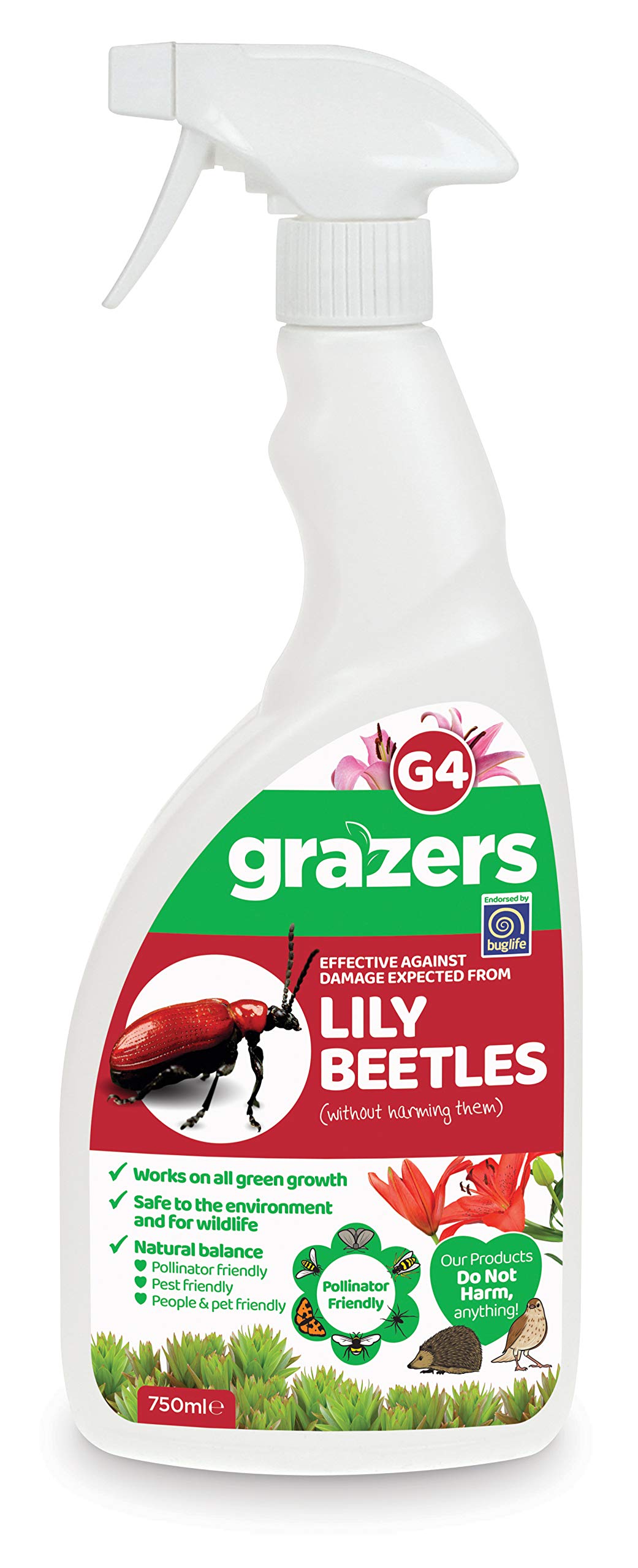 GRAZERS G4 LILY BEETLE 750ML RTU