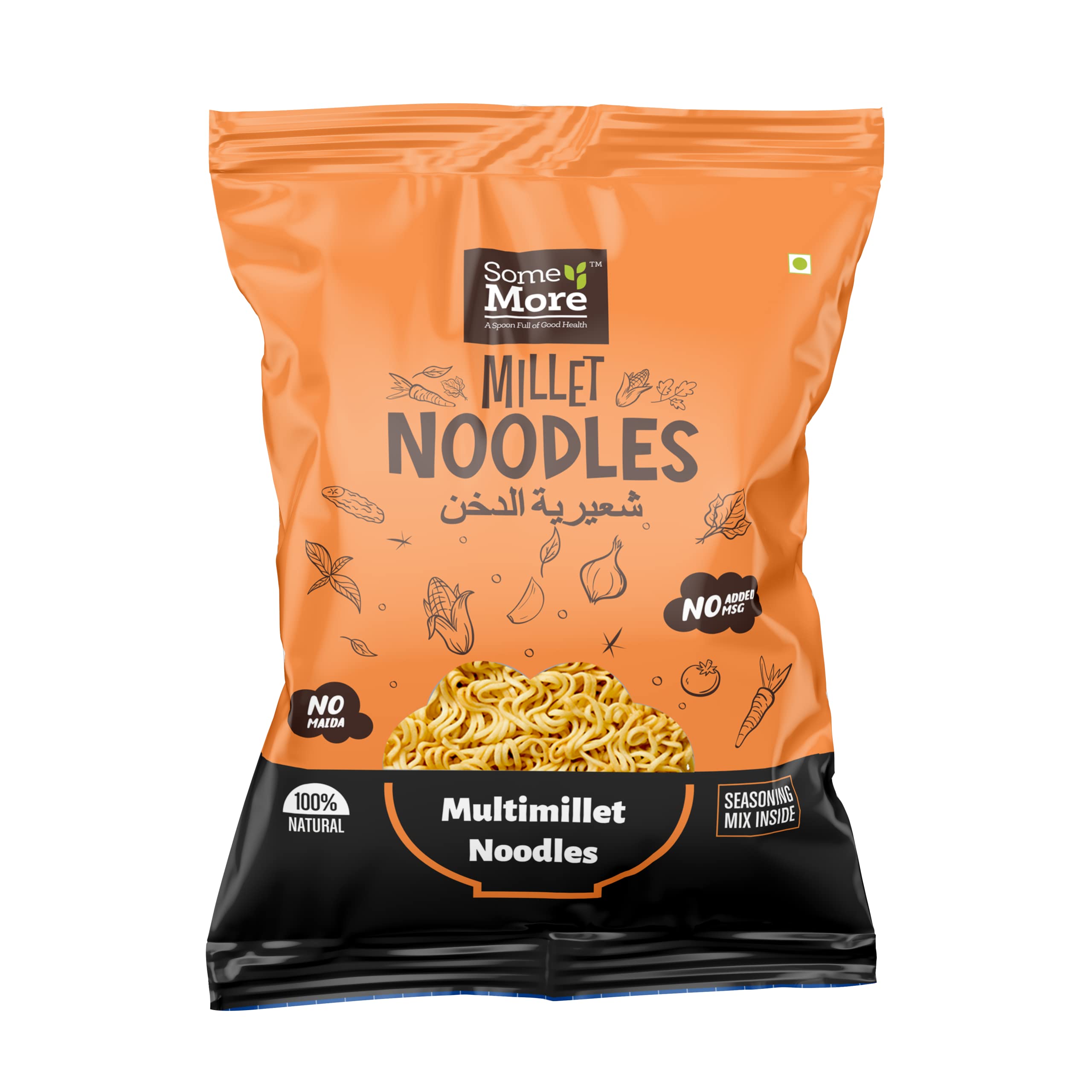 Some More instant Noodles | Pack of 1 (Multi Millet Instant Noodles)…